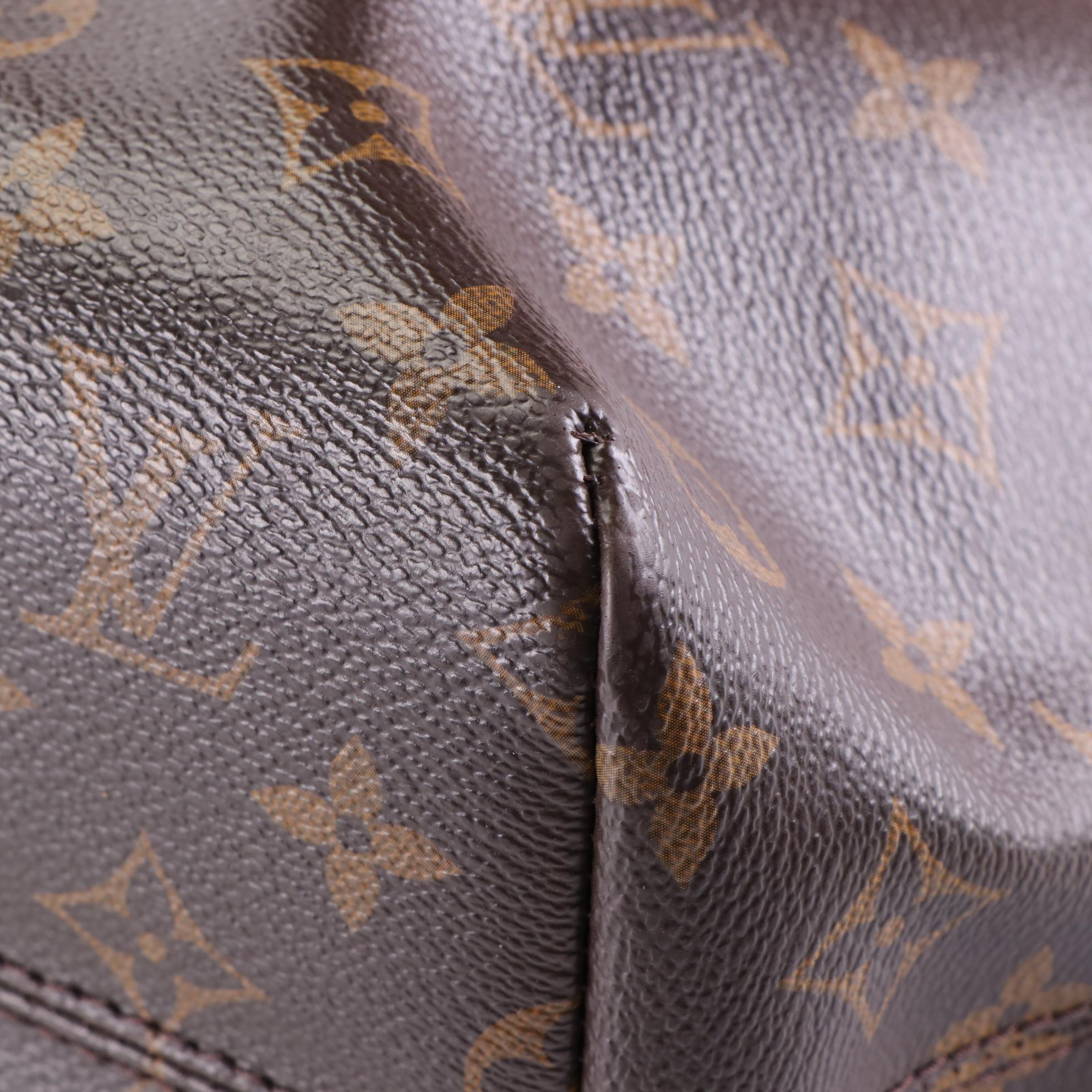 Louis Vuitton Raspail PM Shoulder Tote in Monogram Canvas and Vachetta Leather