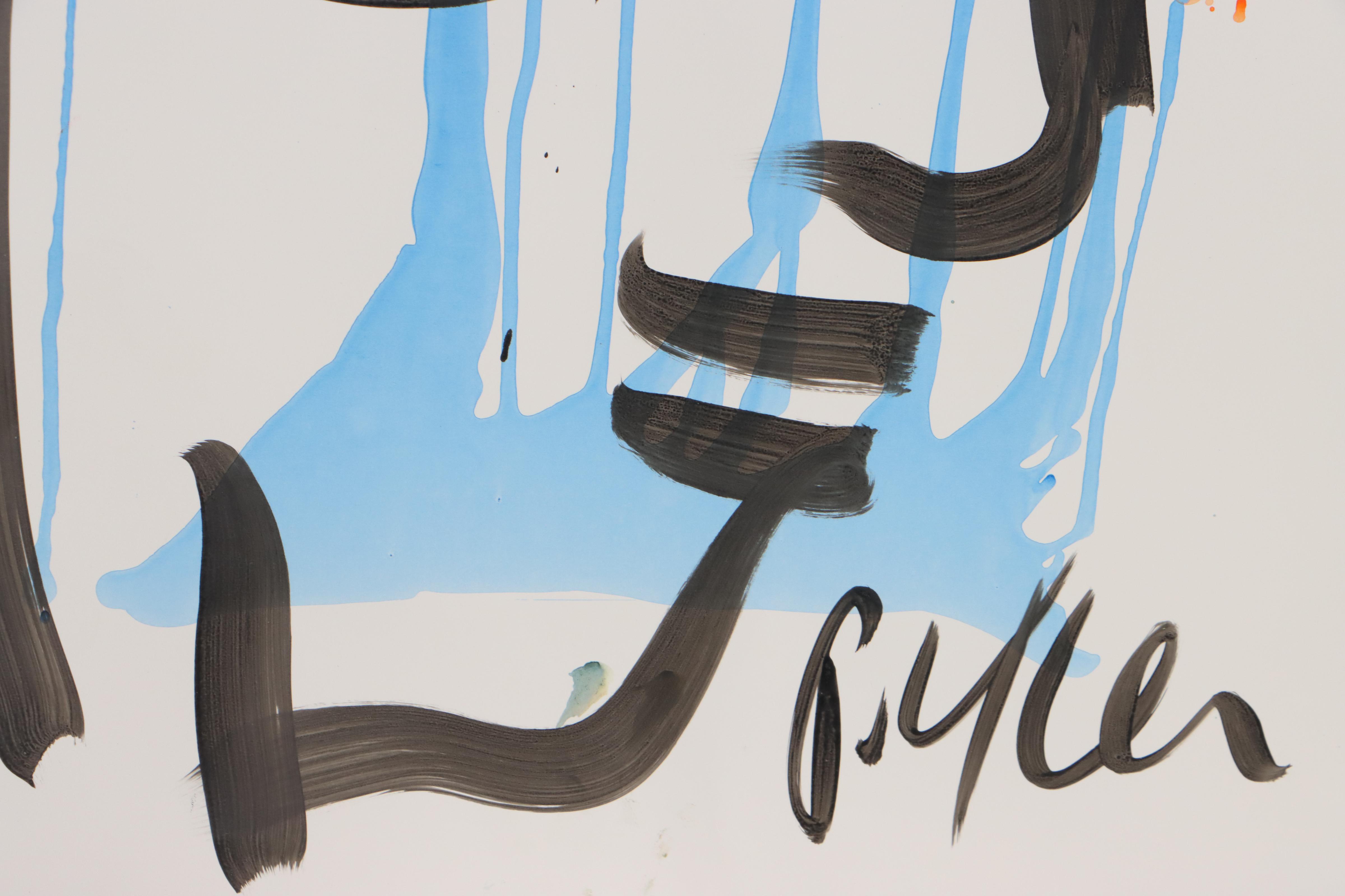 Peter Keil Abstract Acrylic Portrait