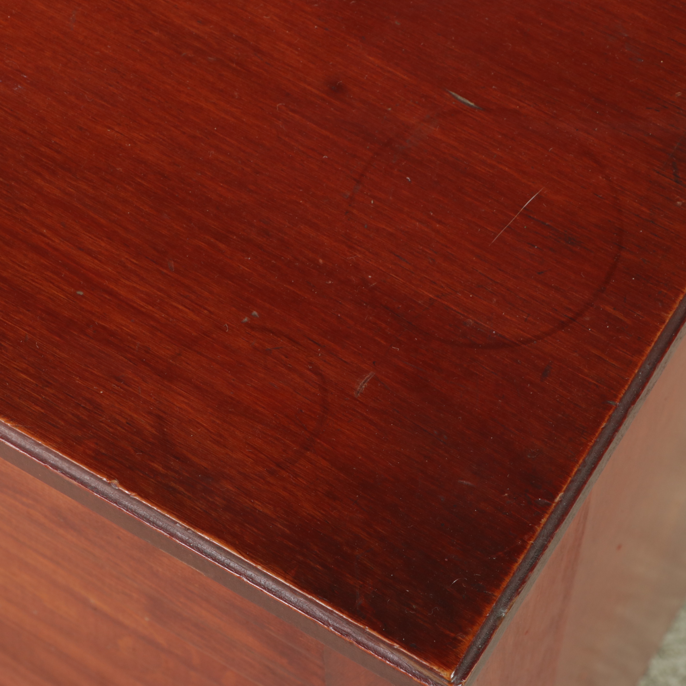 S.J. Bailey & Sons Inc. "Mastercraft" Mid Century Modern Pine Side Cabinet