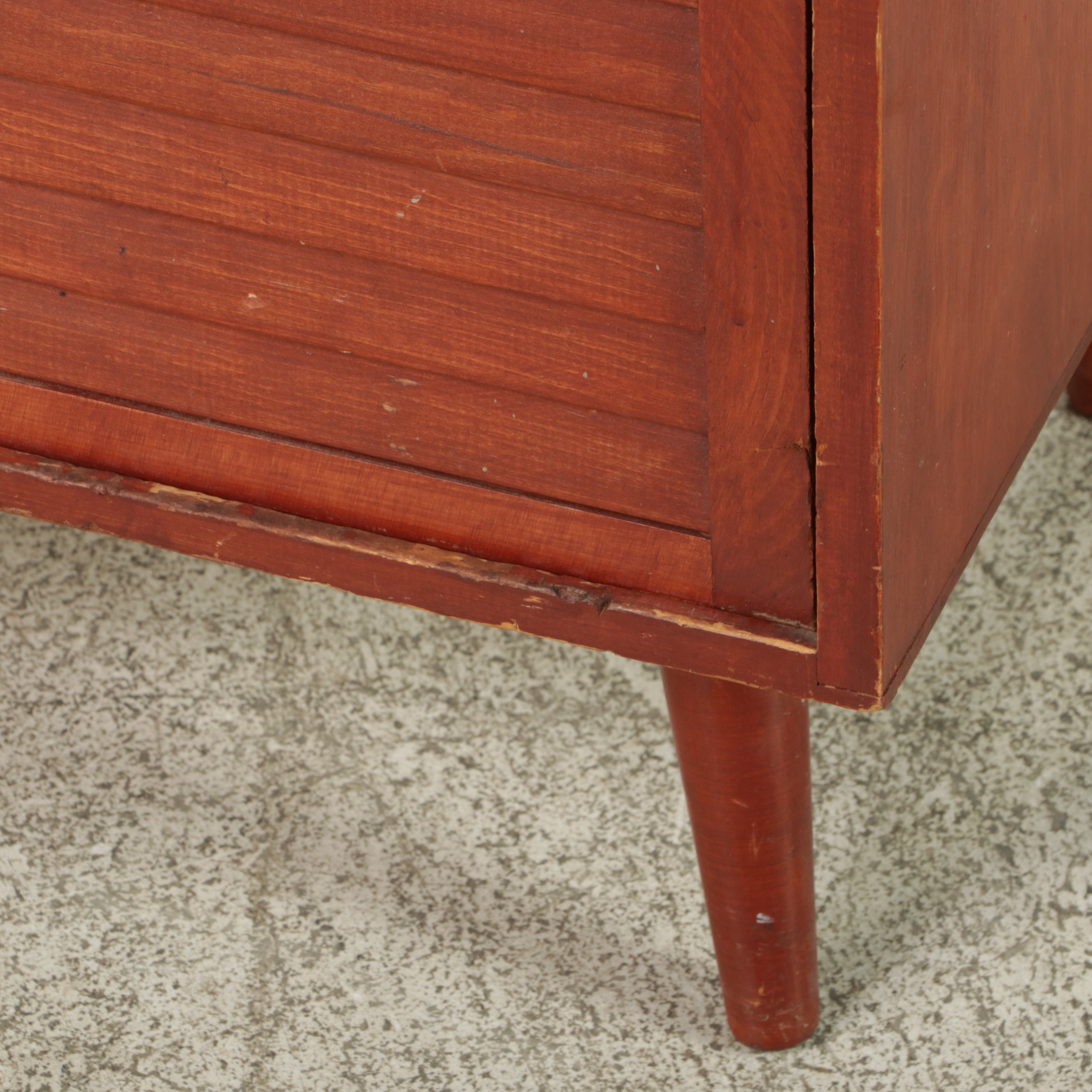 S.J. Bailey & Sons Inc. "Mastercraft" Mid Century Modern Pine Side Cabinet