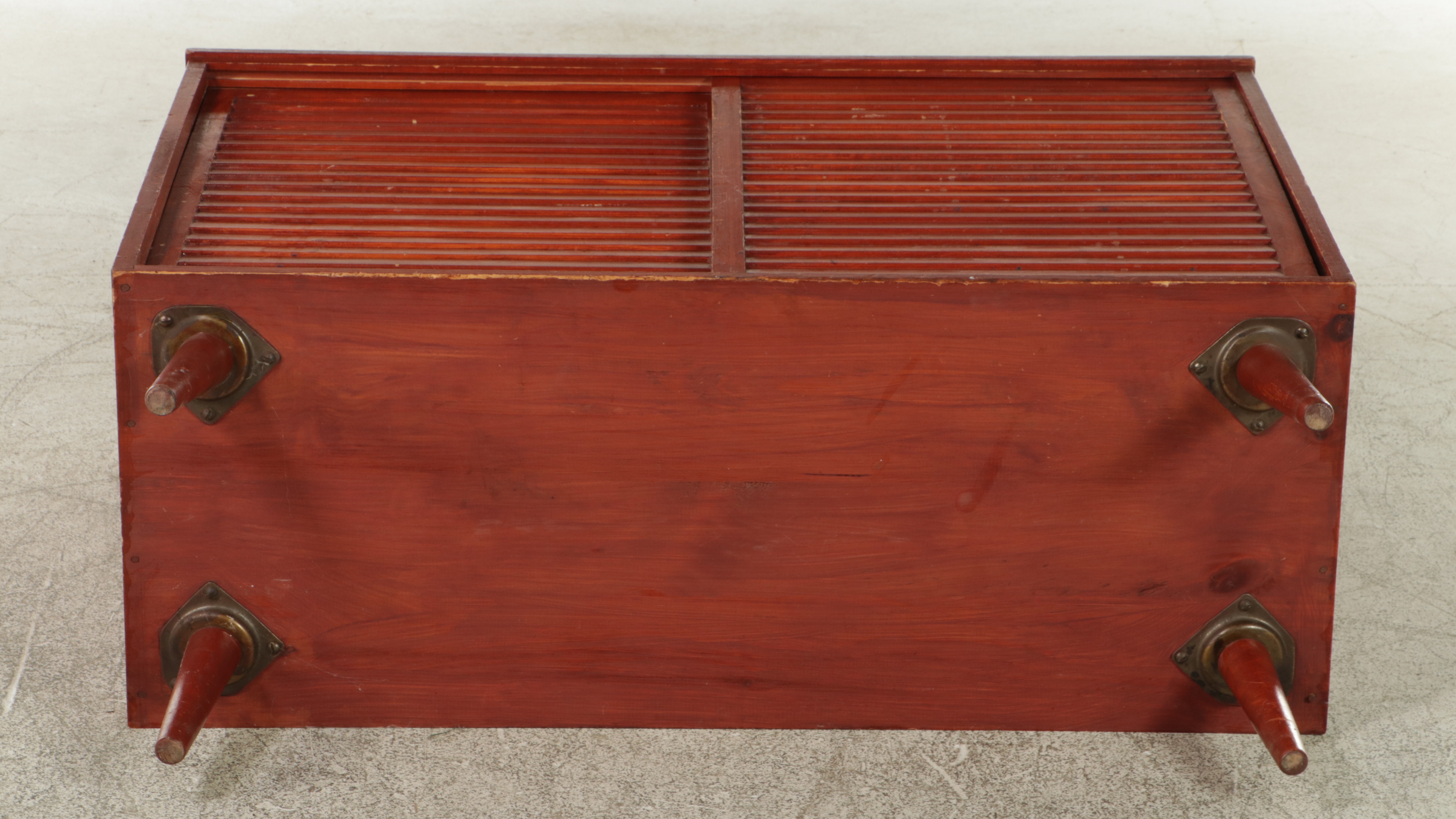 S.J. Bailey & Sons Inc. "Mastercraft" Mid Century Modern Pine Side Cabinet