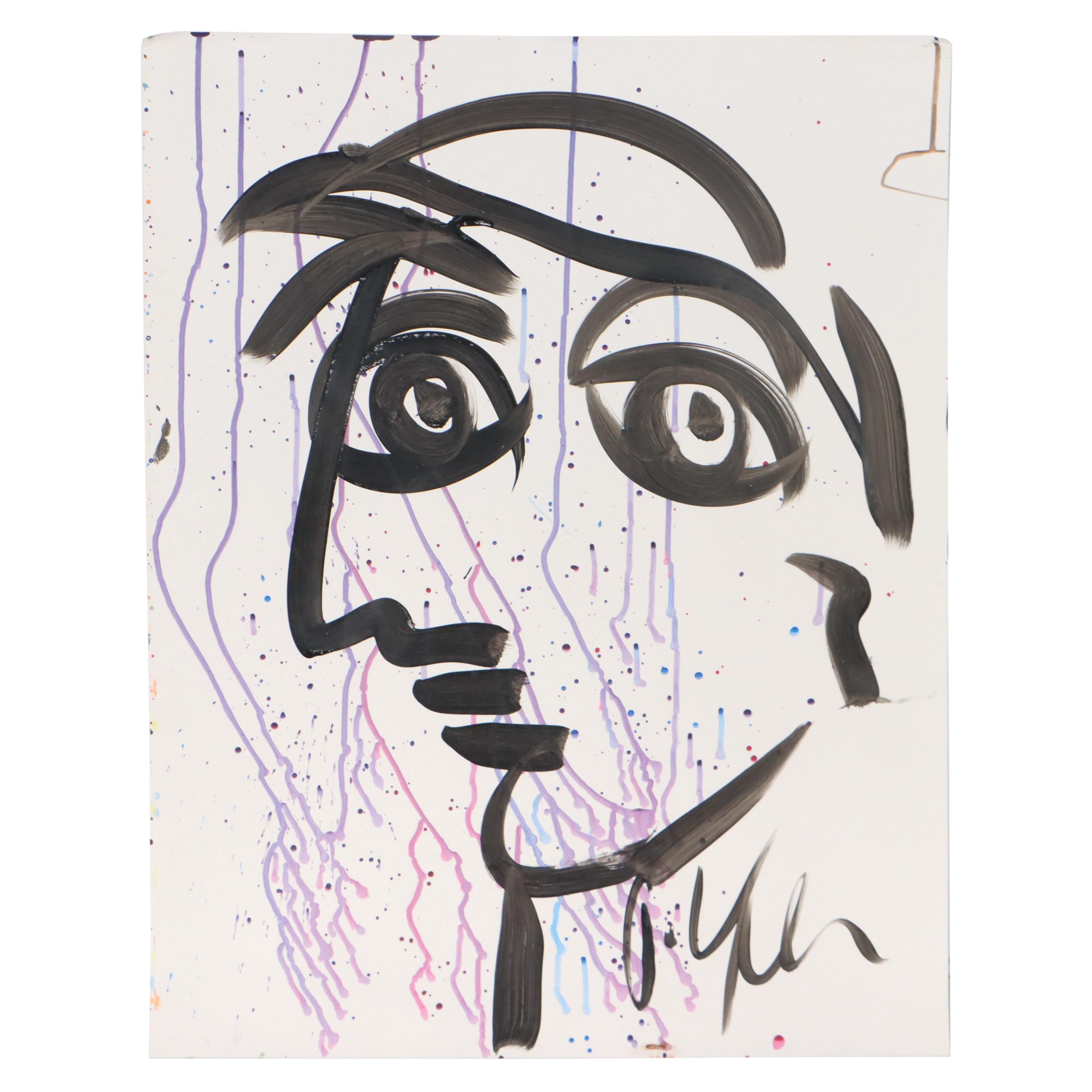 Peter Keil Abstract Acrylic Portrait