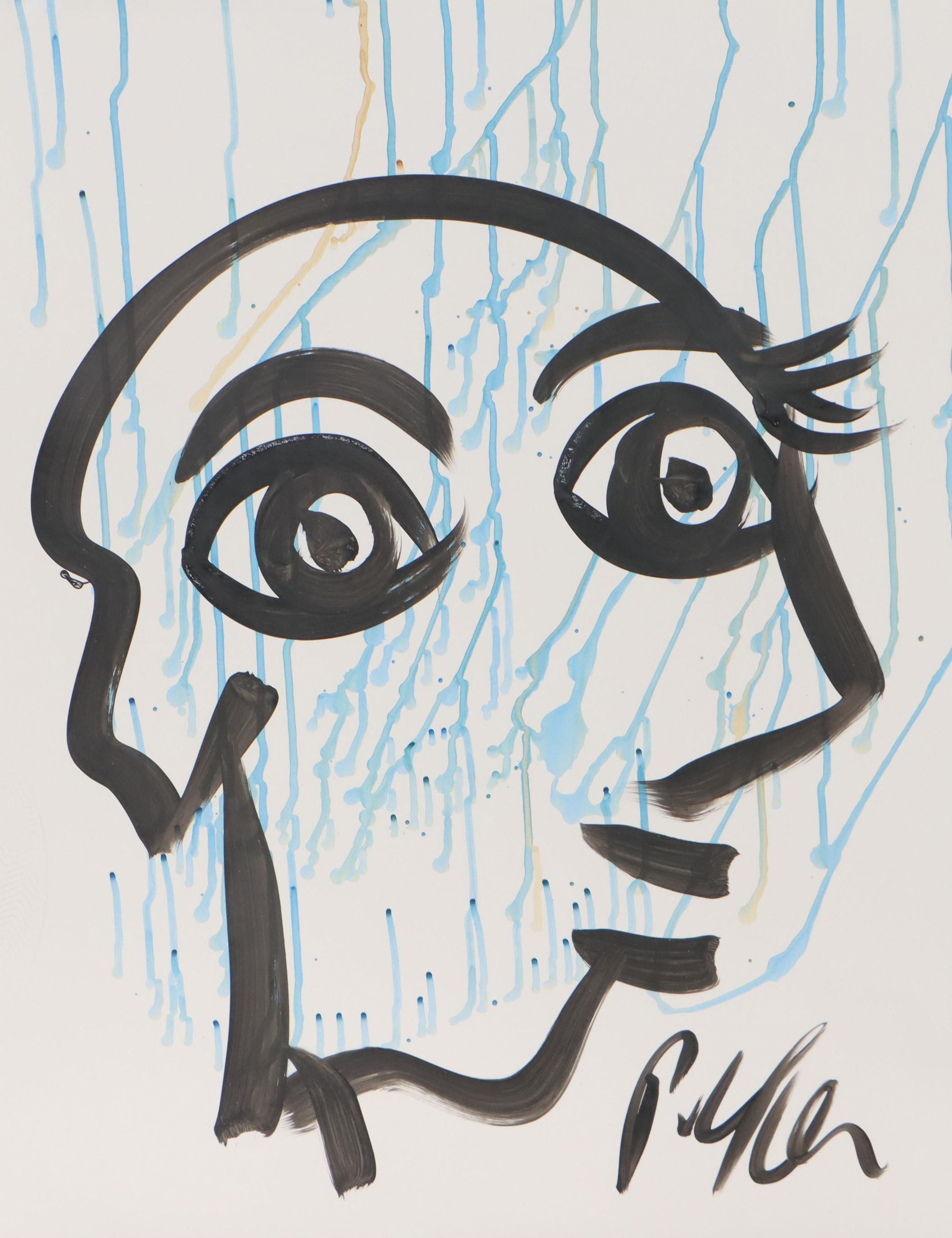 Peter Keil Abstract Acrylic Portrait