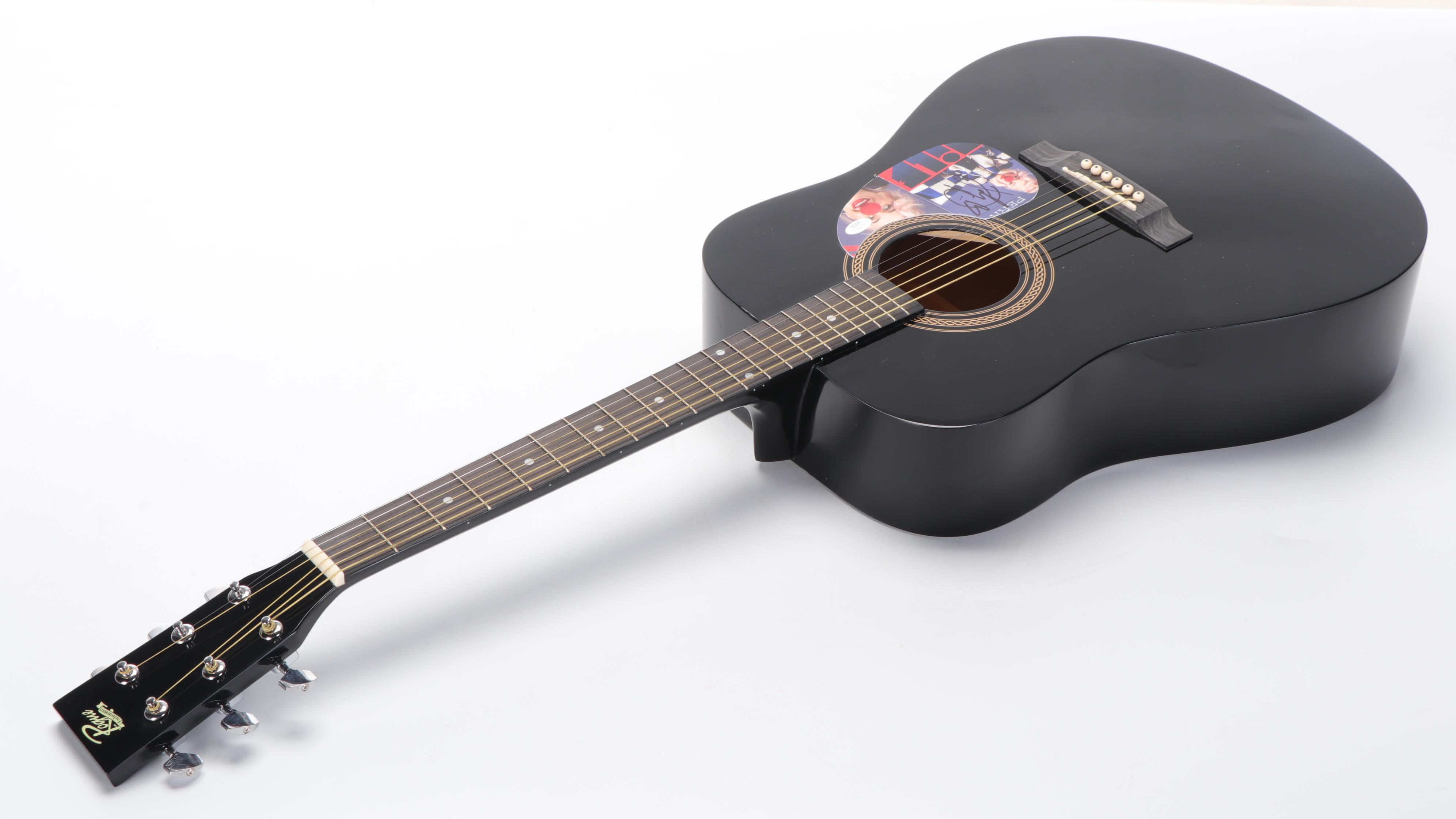 Katy Perry Pickguard Signed Rogue Acoustic Guitar