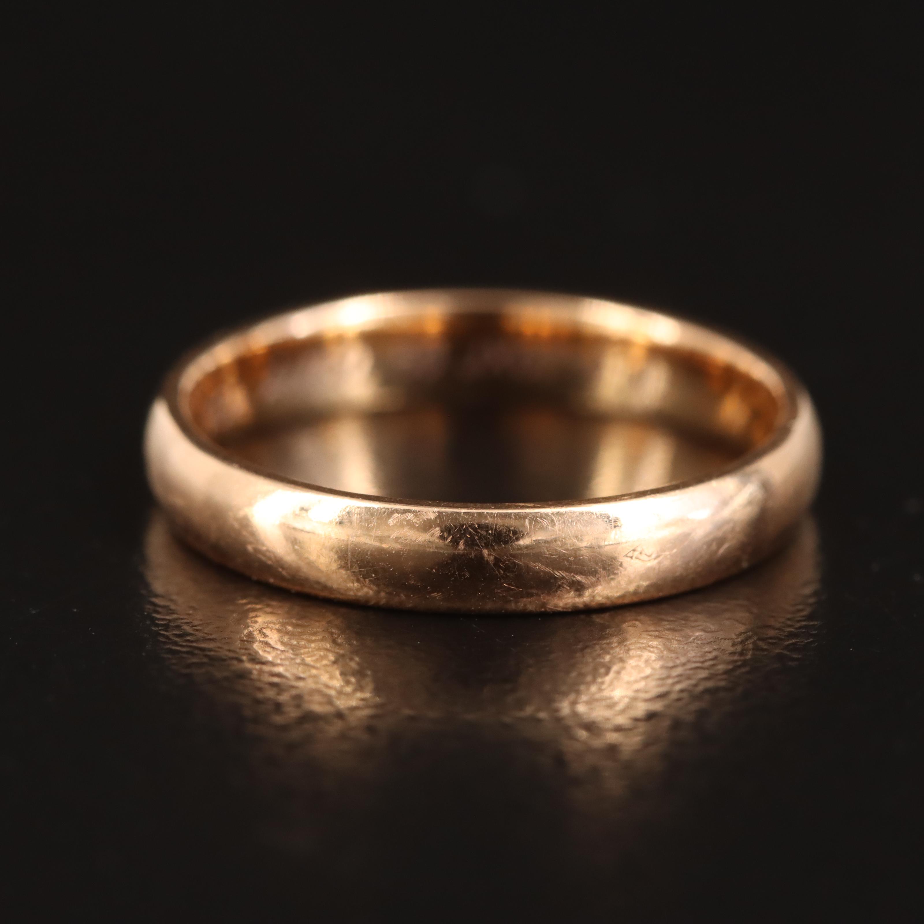 Van Cleef & Arpels "Tendrement" 18K Rose Gold Band