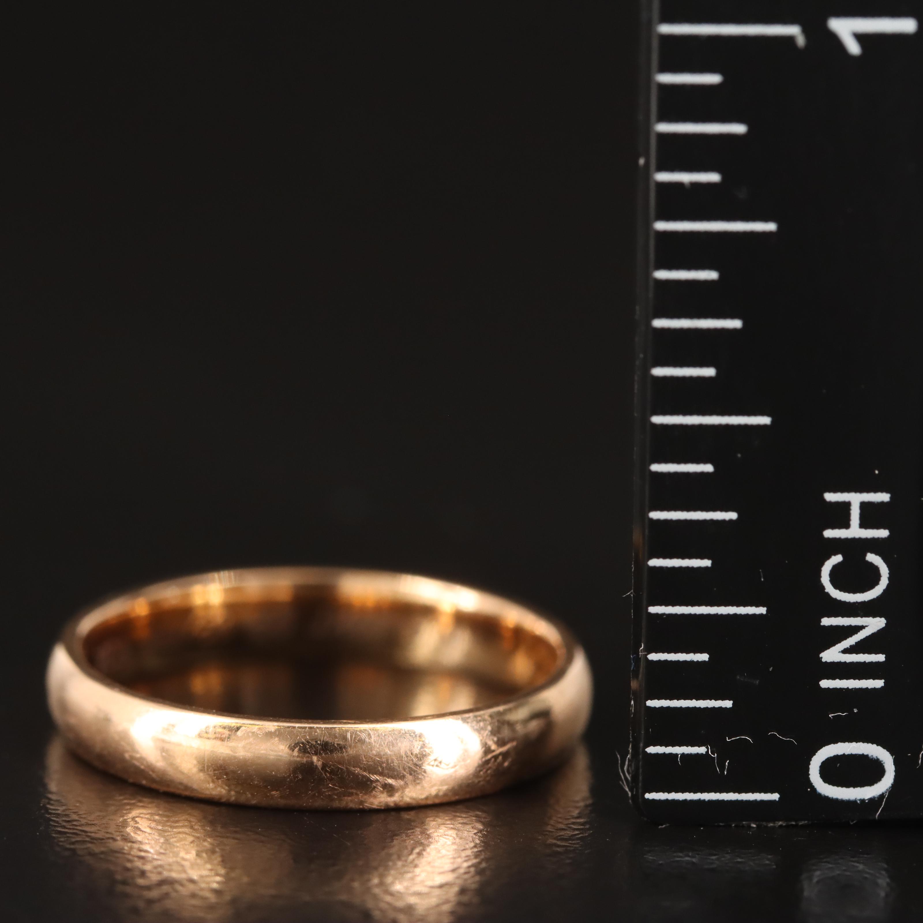 Van Cleef & Arpels "Tendrement" 18K Rose Gold Band