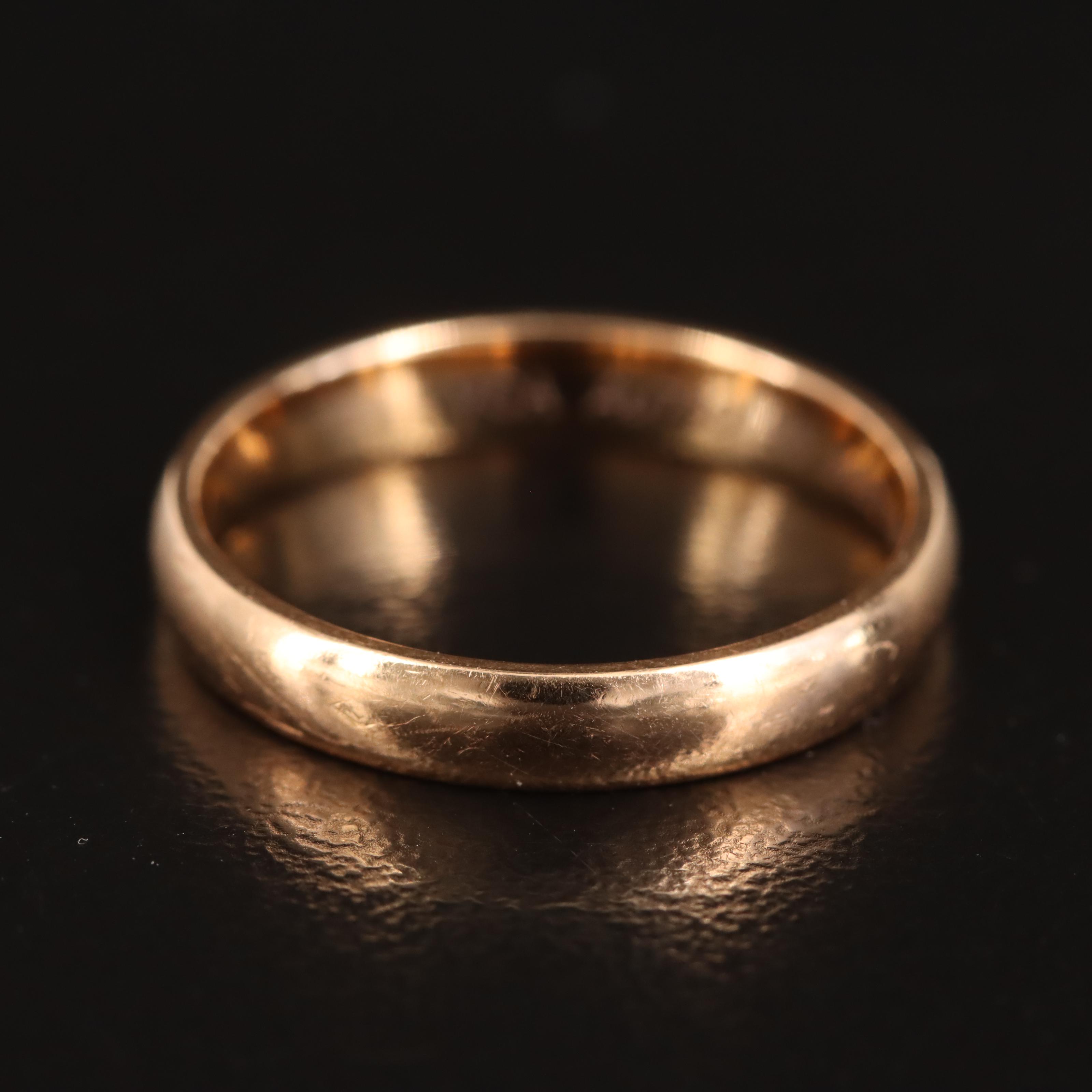 Van Cleef & Arpels "Tendrement" 18K Rose Gold Band