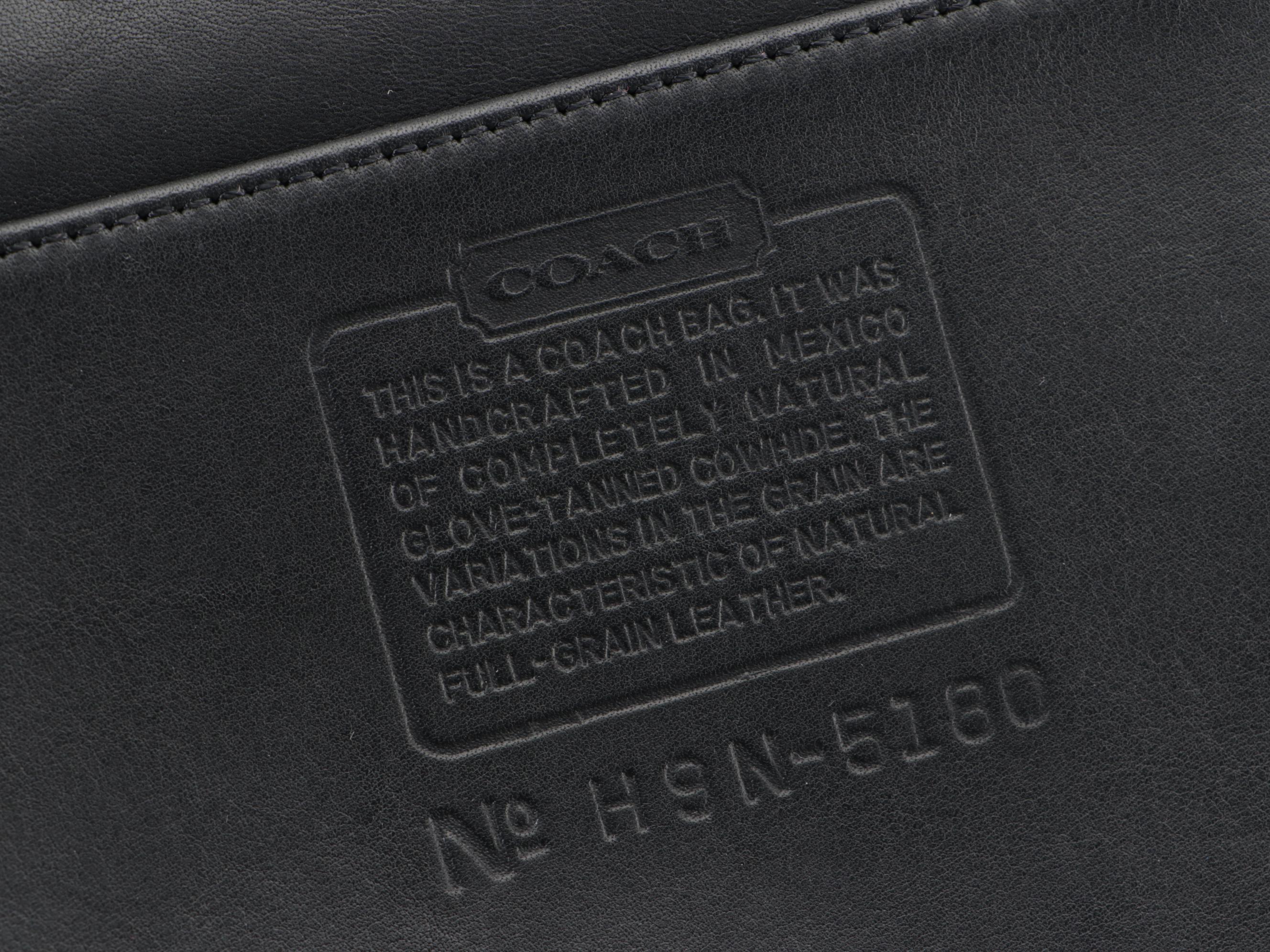 Coach Metropolitan Briefcase in Leather