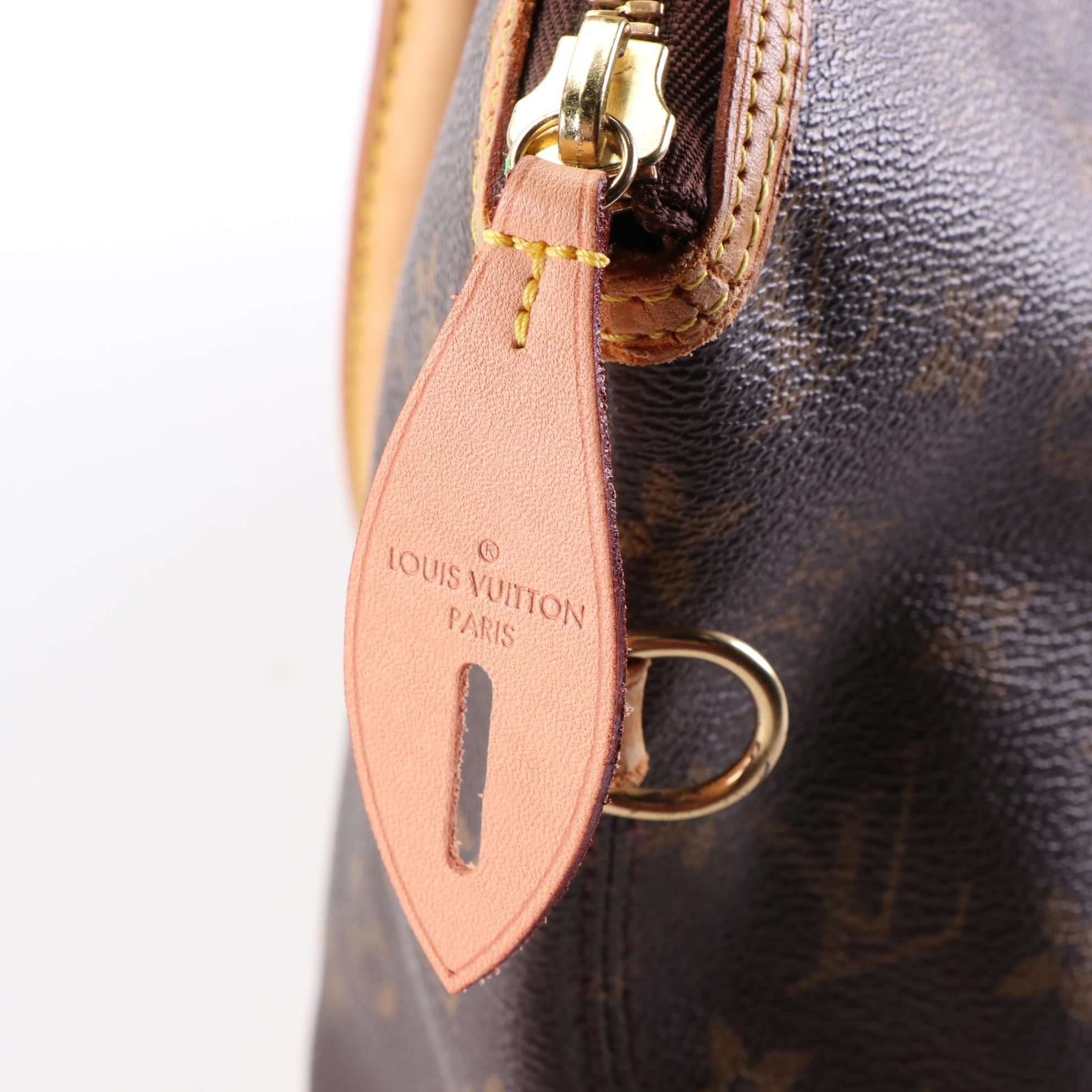 Louis Vuitton Lockit Horizontal Bag in Monogram Canvas