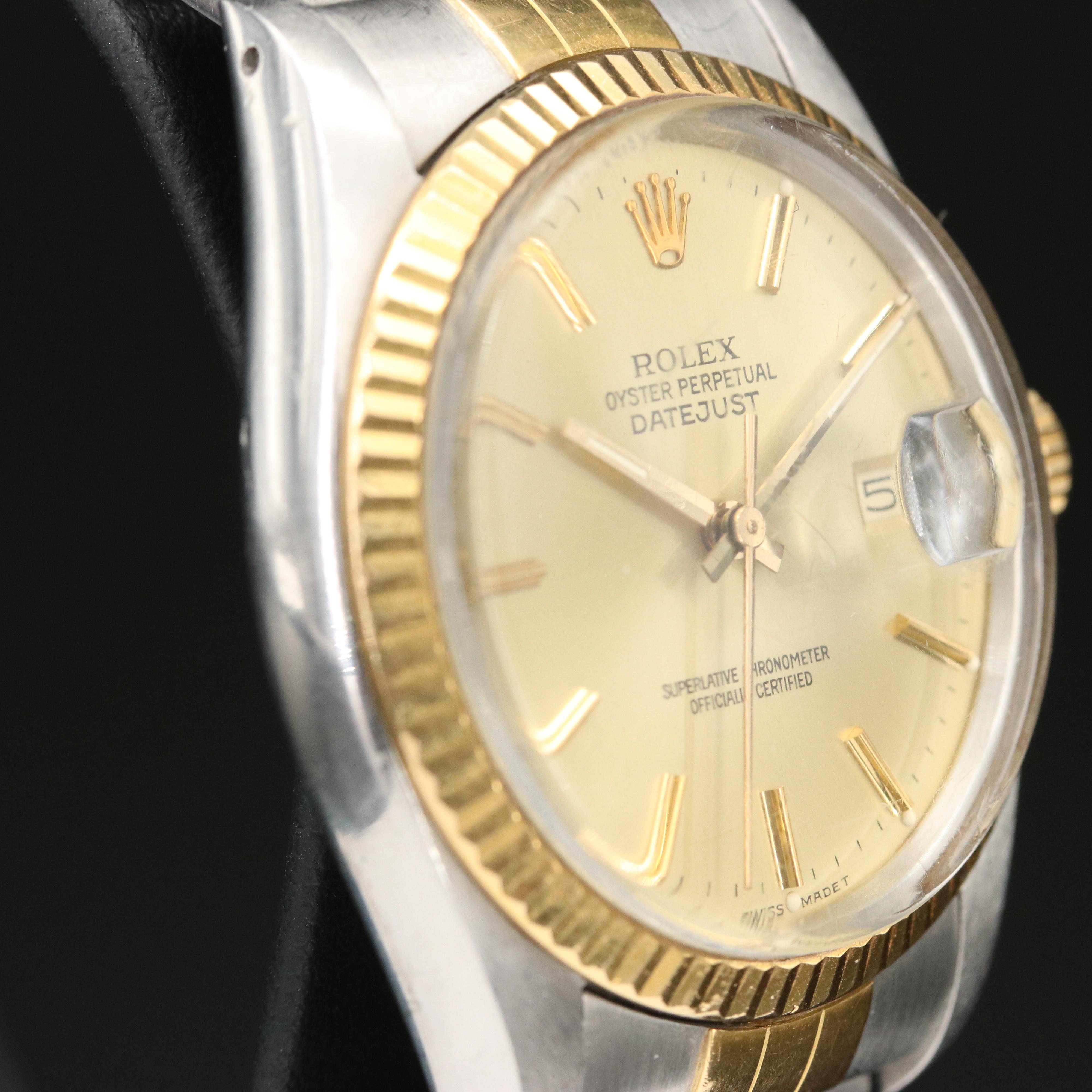 1986 Rolex Oyster Perpetual Datejust Watch