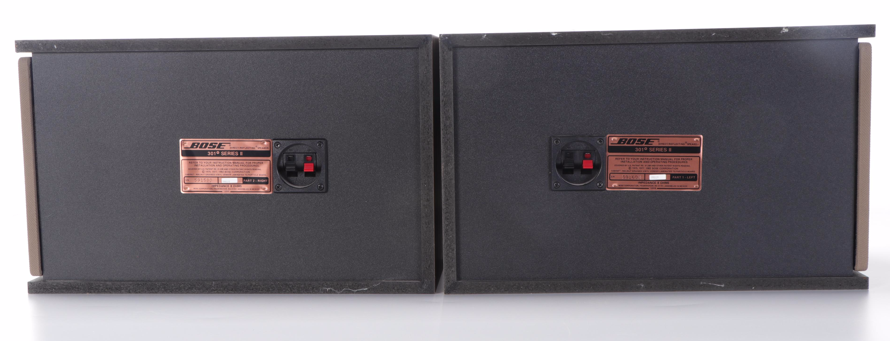 Bose 301 Series II Speaker Pair