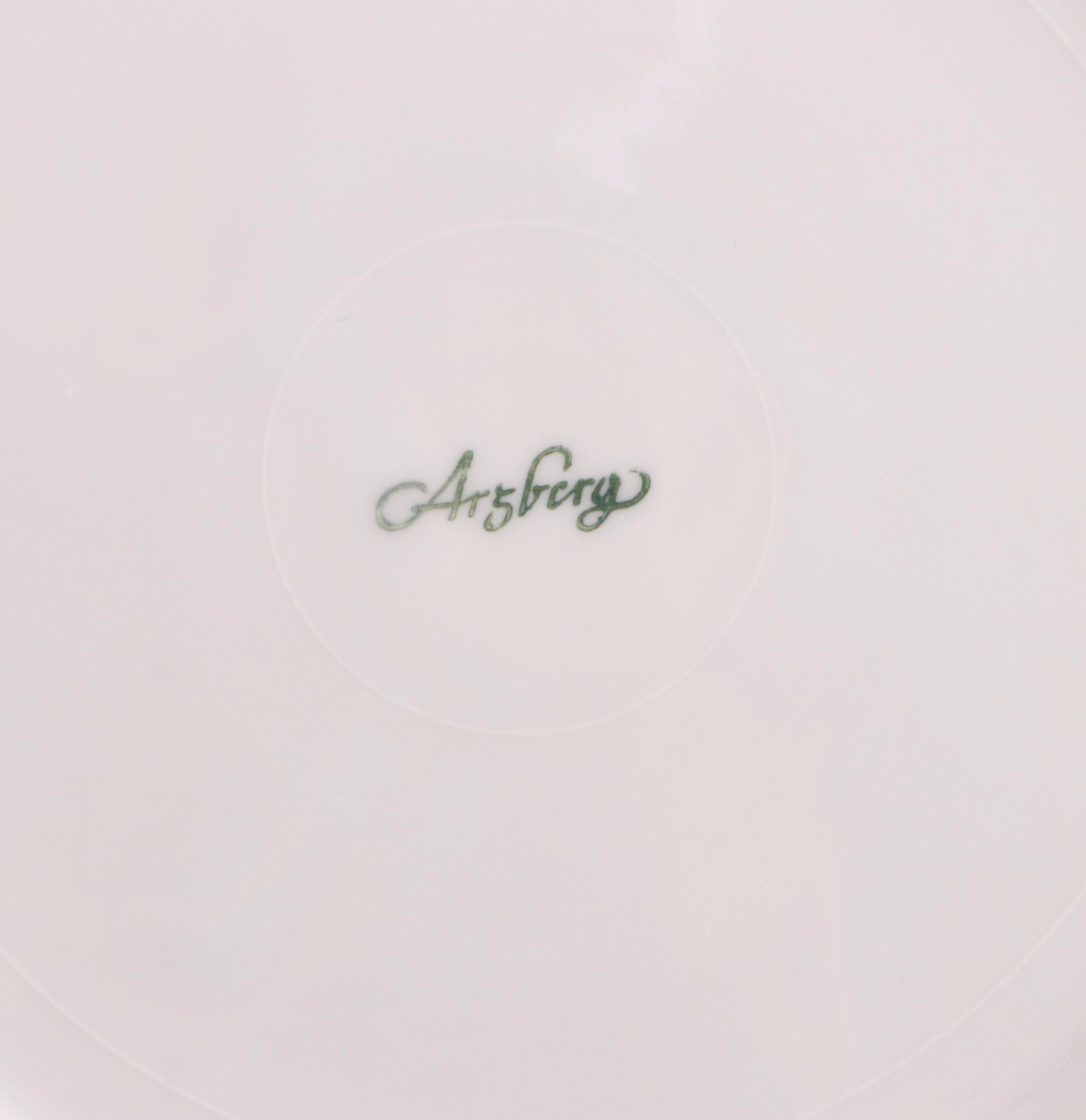 Arzberg Floral Porcelain Tea Set, Mid-20th Century