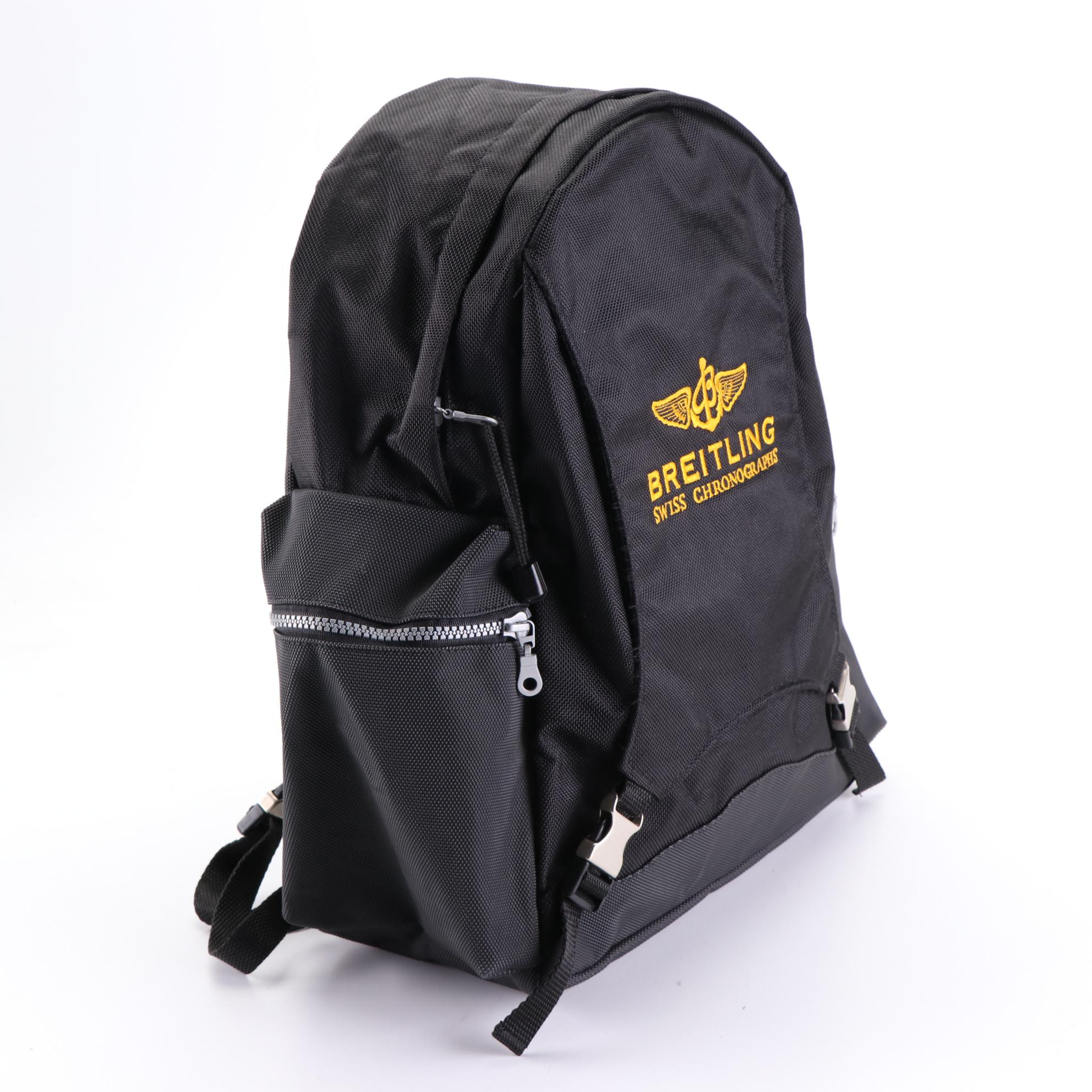 Breitling Swiss Chronograph Backpack and Rolex Promotional Briefcase