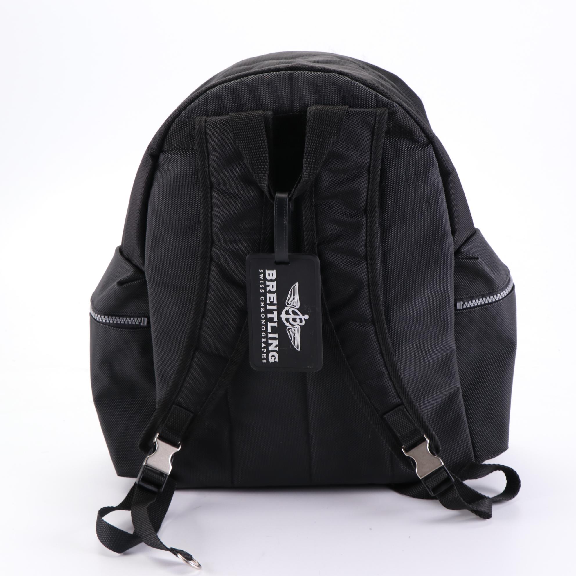 Breitling Swiss Chronograph Backpack and Rolex Promotional Briefcase