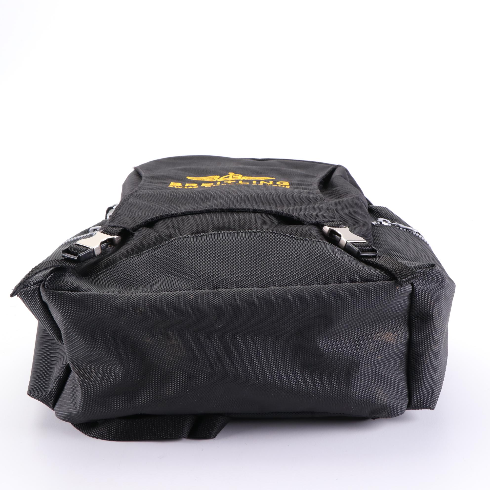 Breitling Swiss Chronograph Backpack and Rolex Promotional Briefcase