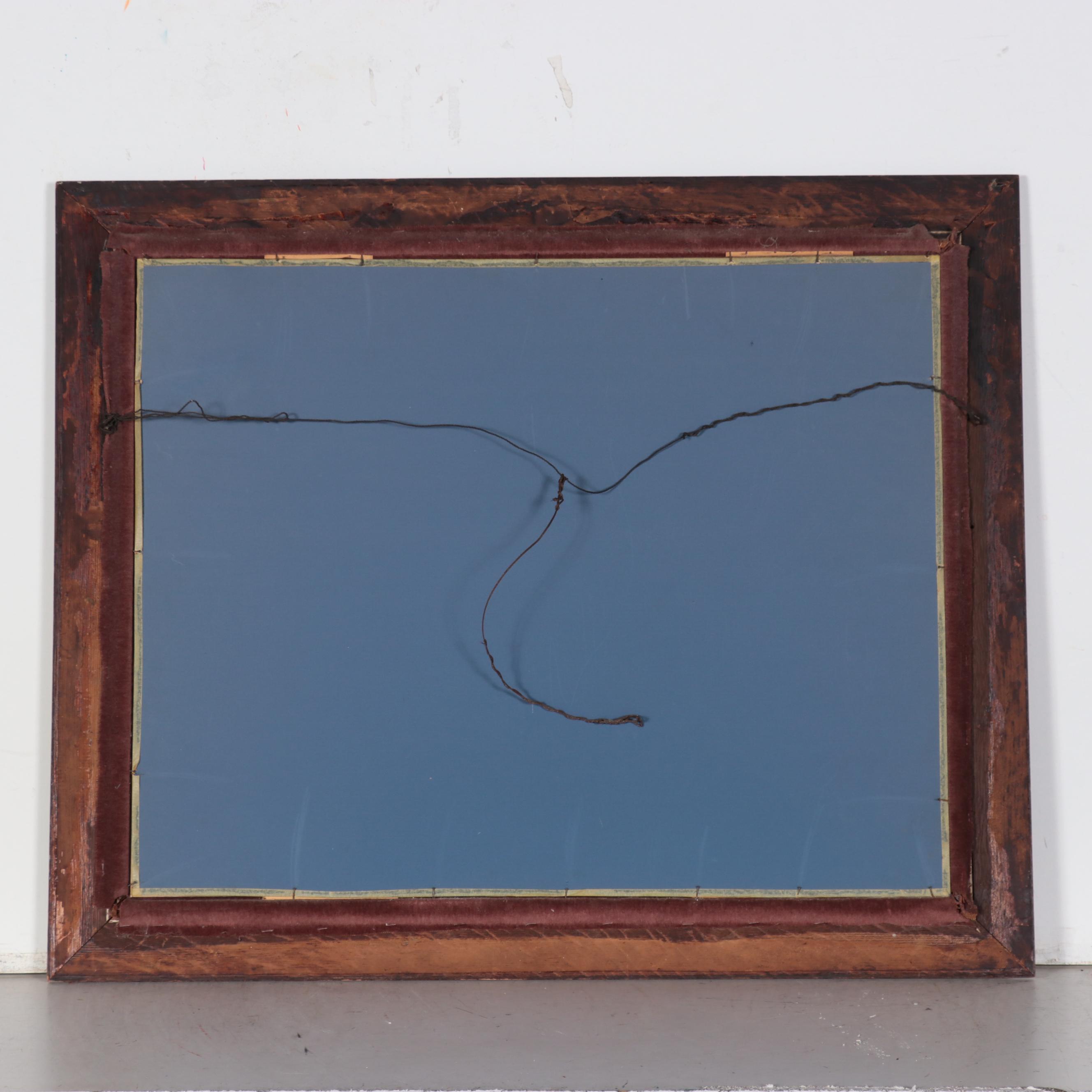 Engraving After Samuel Edmund Waller "The Day of Reckoning," 1884