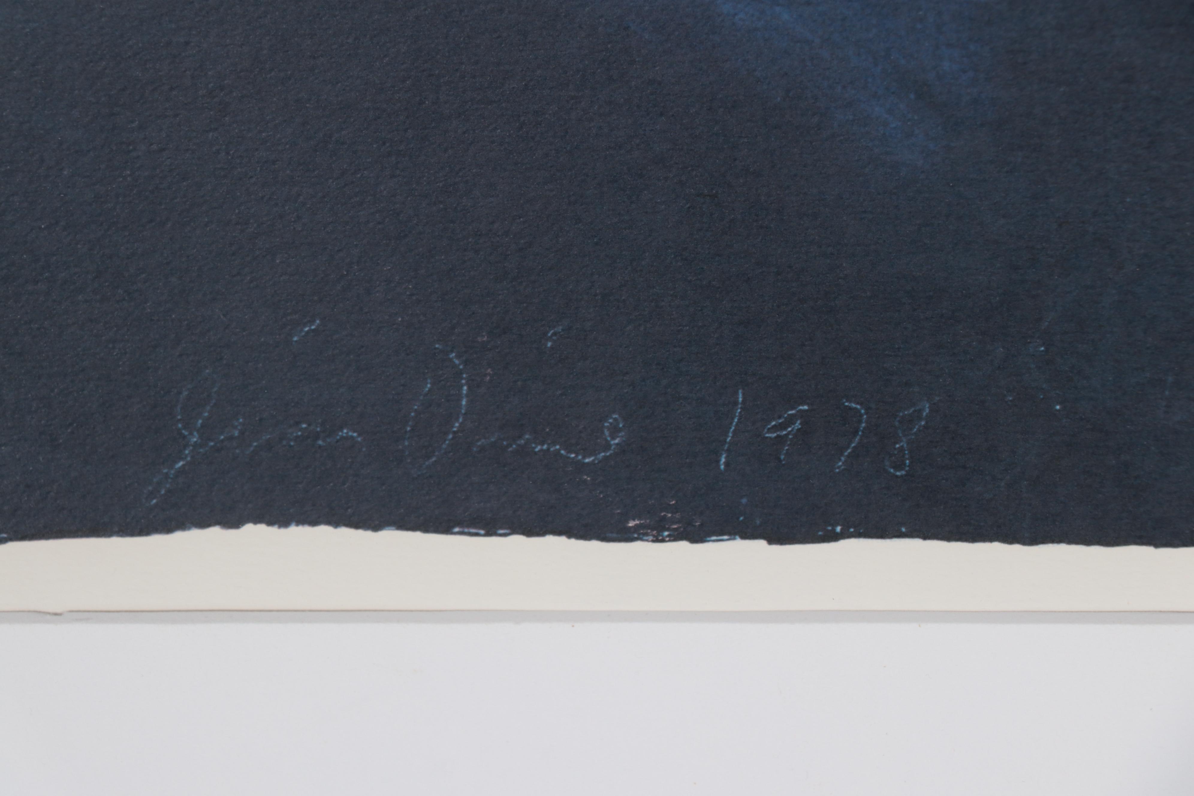 Offset Lithograph After Jim Dine "Still Life," Late 20th Century