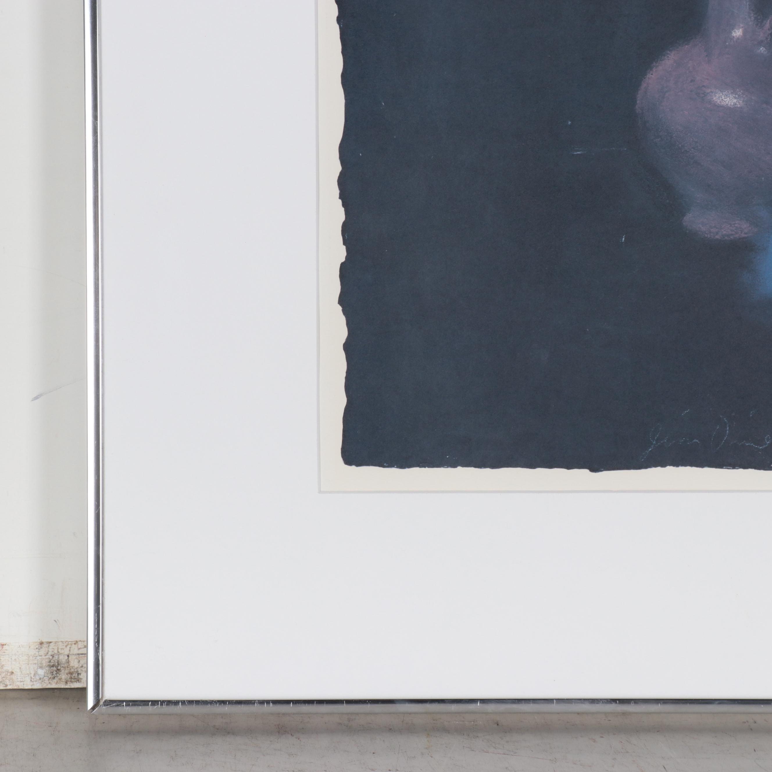 Offset Lithograph After Jim Dine "Still Life," Late 20th Century