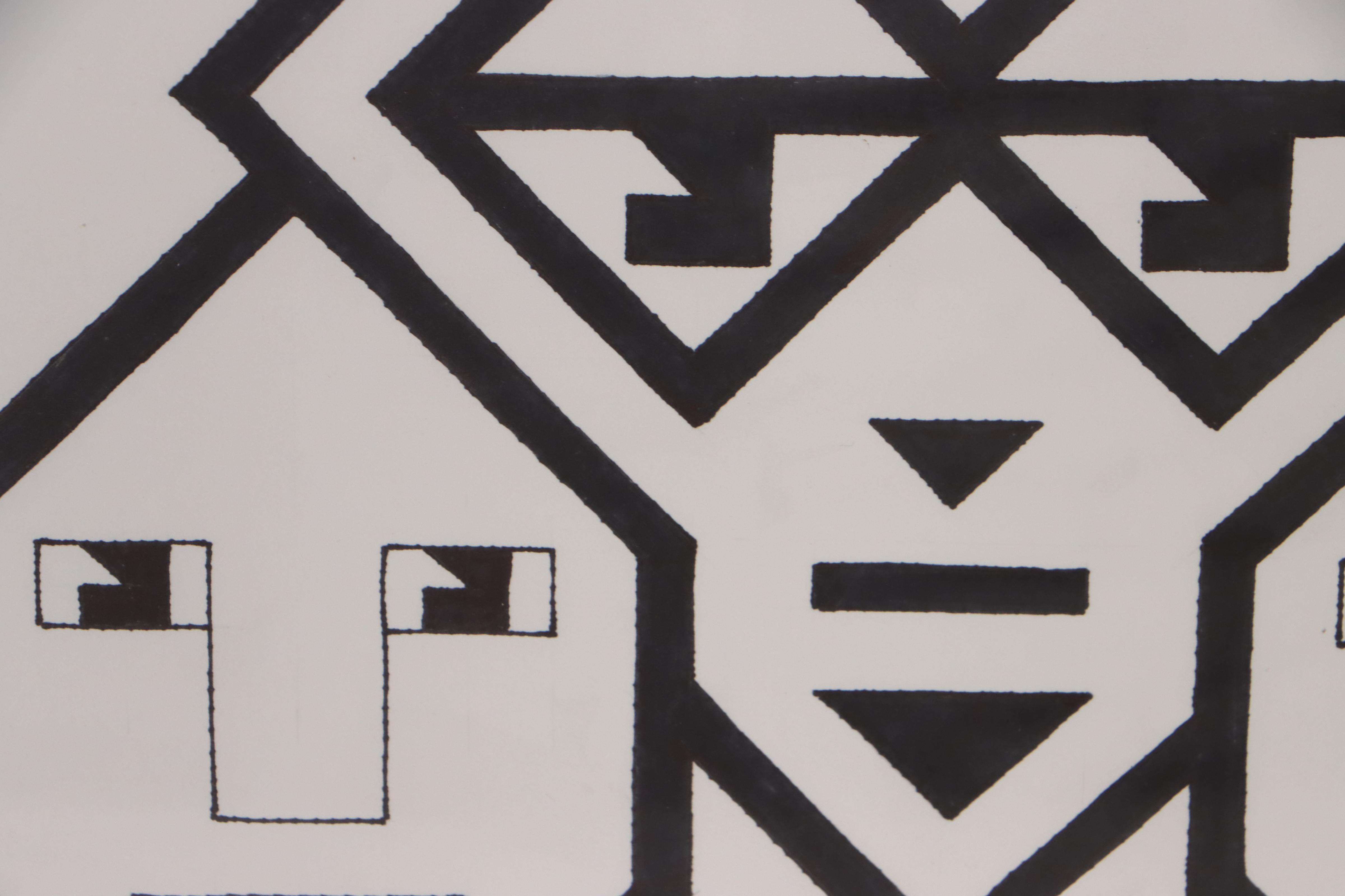 Jerry Kellems Ink Drawing, 1999