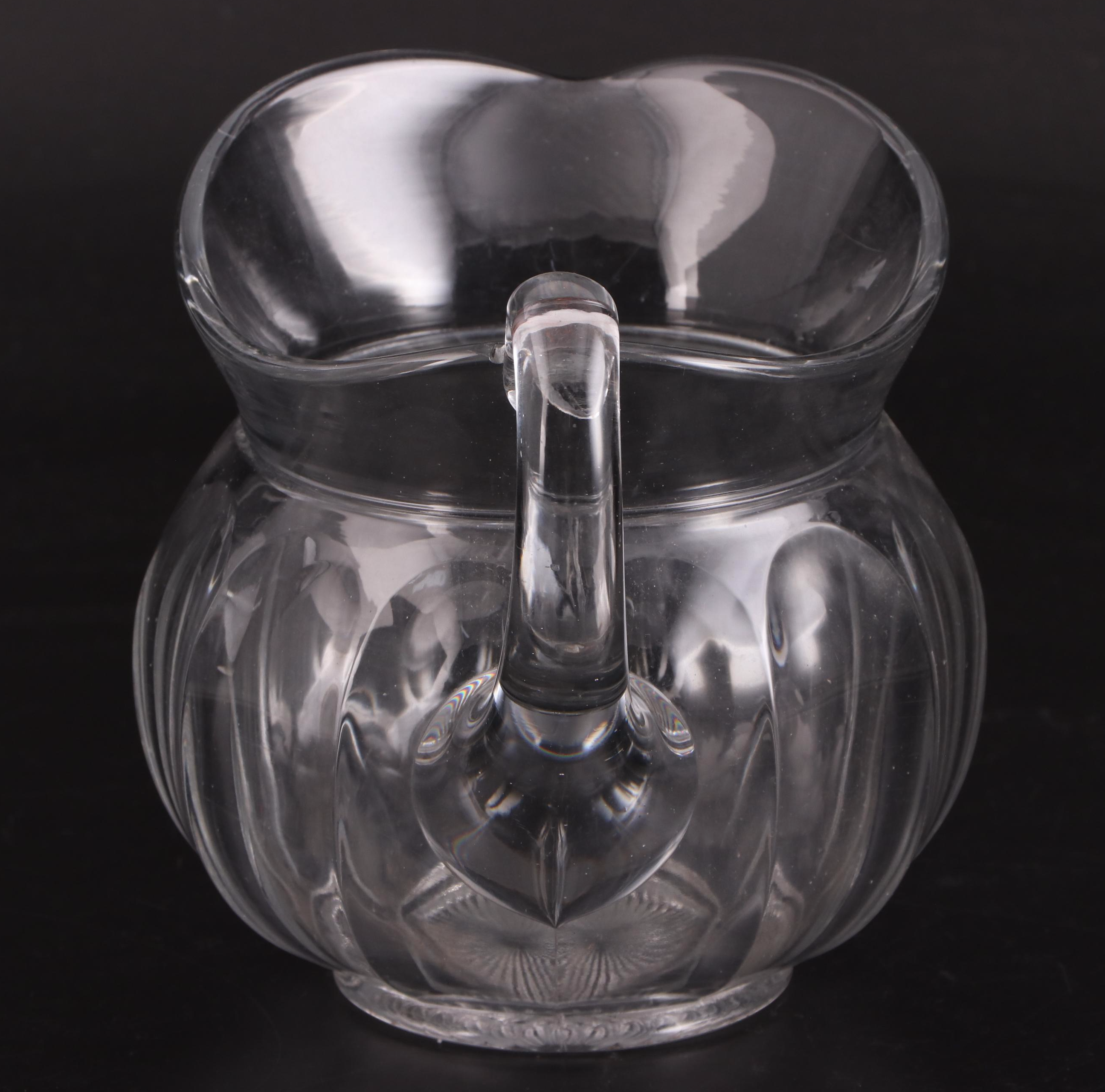 Heisey "Colonial Clear" Glass Pitcher, Early to Mid-20th Century