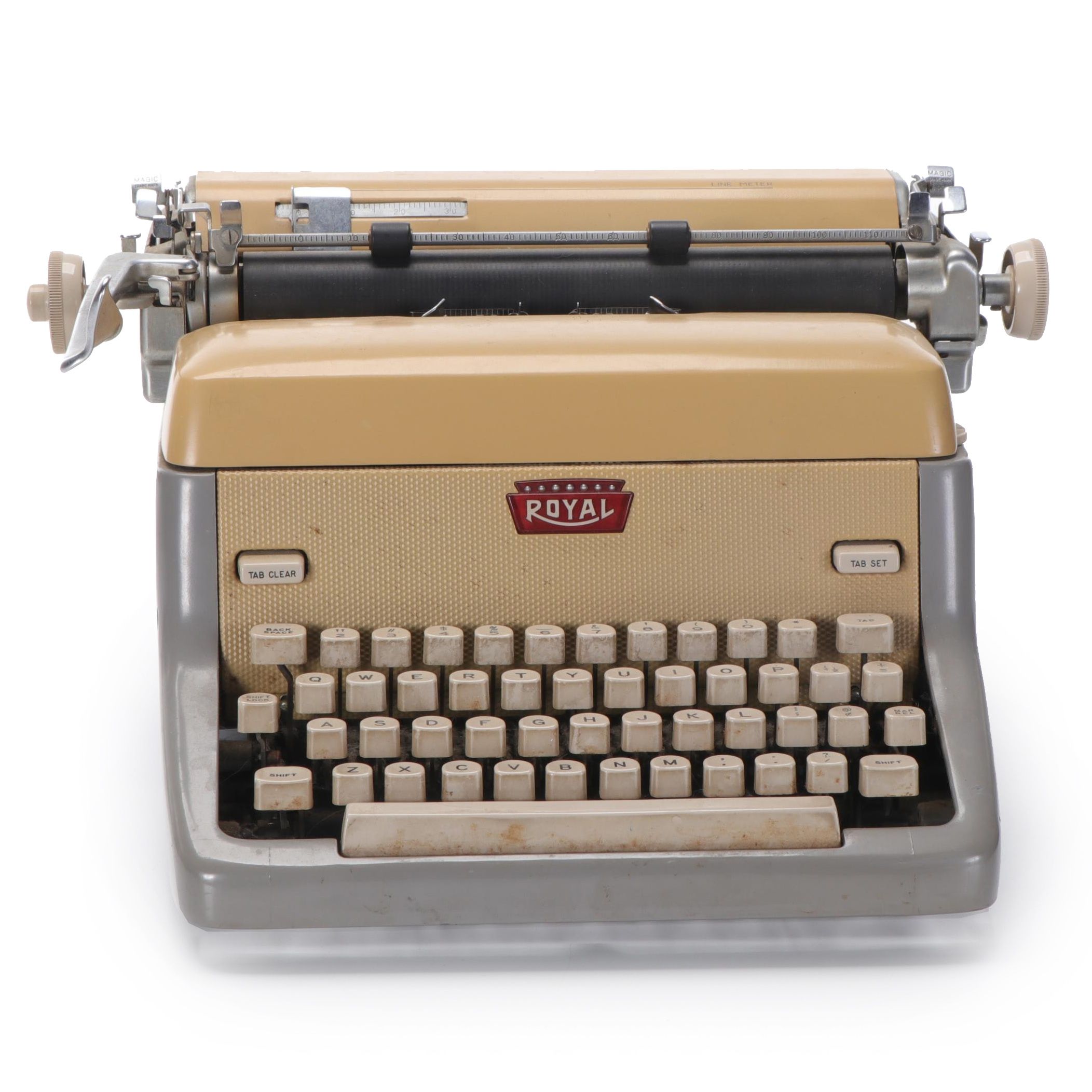 Royal FP Manual Standard Typewriter, Mid-20th Century