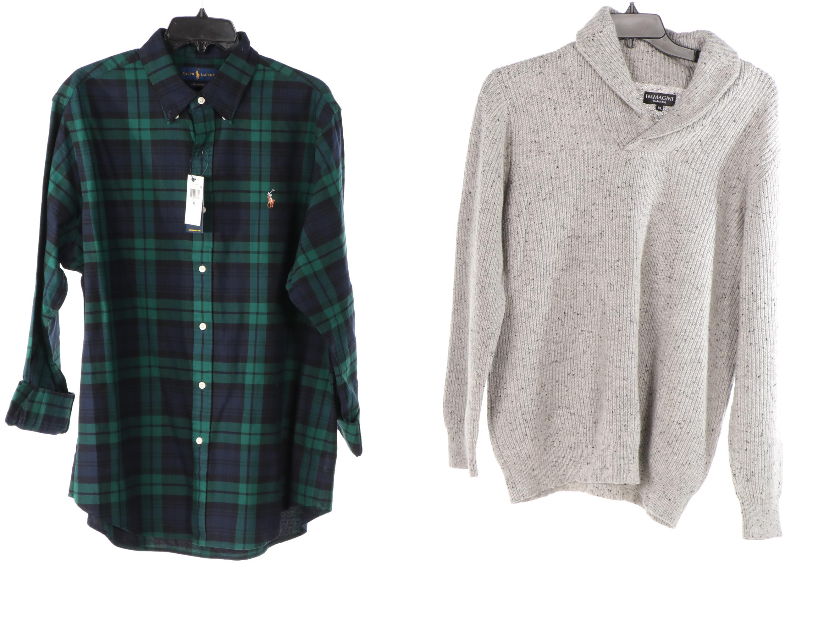 Ralph Lauren and Polo Ralph Lauren Button-Downs with Immagini Sweater