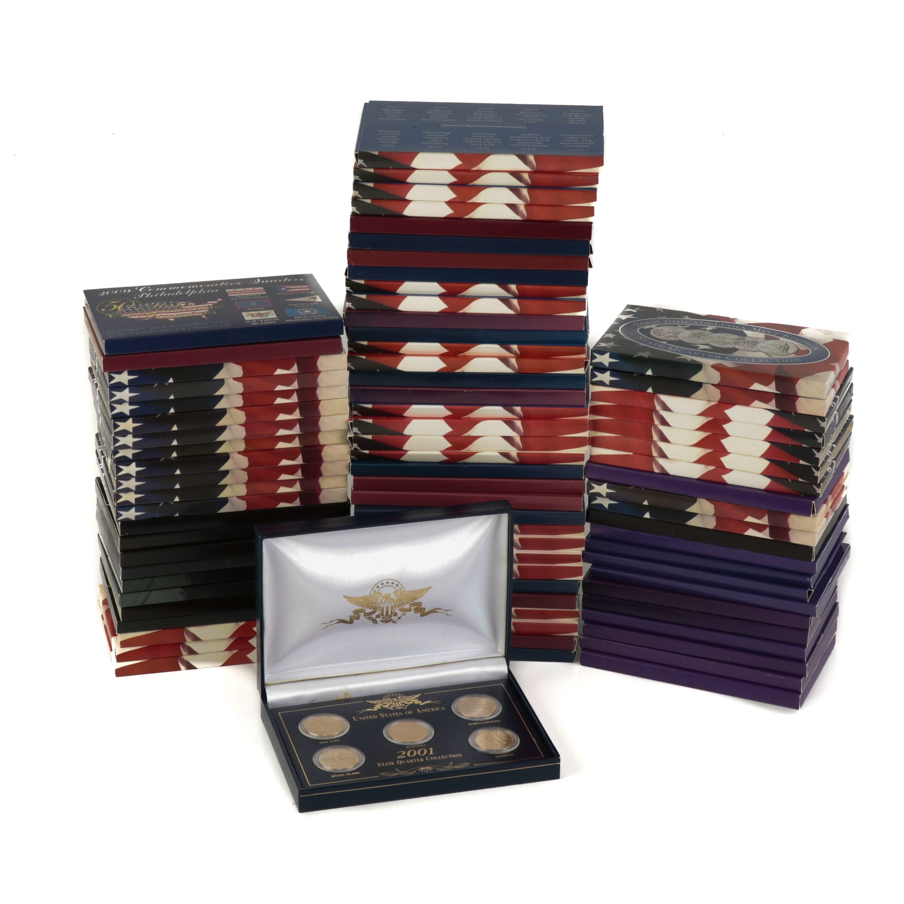 Seventy-Nine U.S. Statehood Quarters Sets