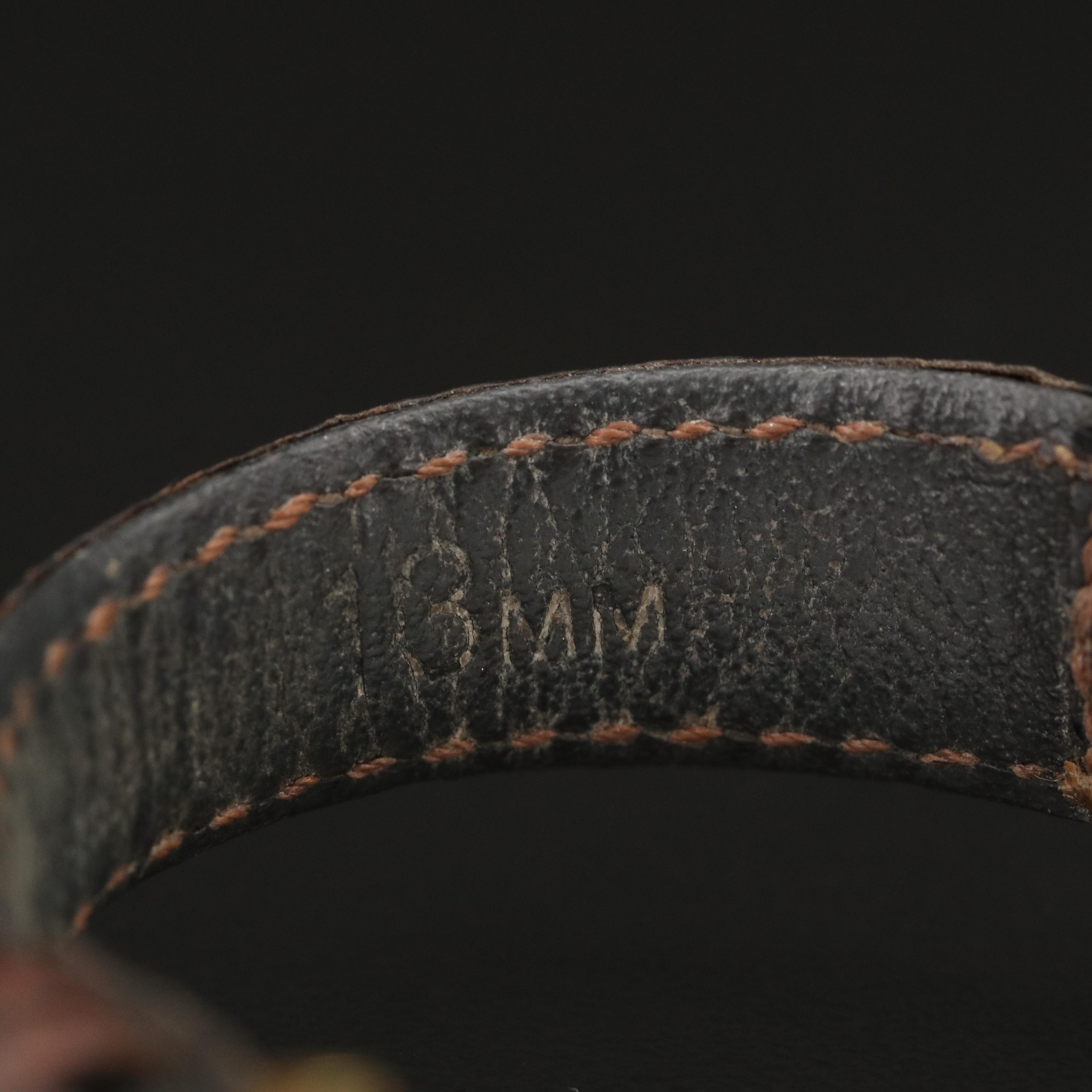 Vintage Gucci Green and Red Enamelled Case Watch