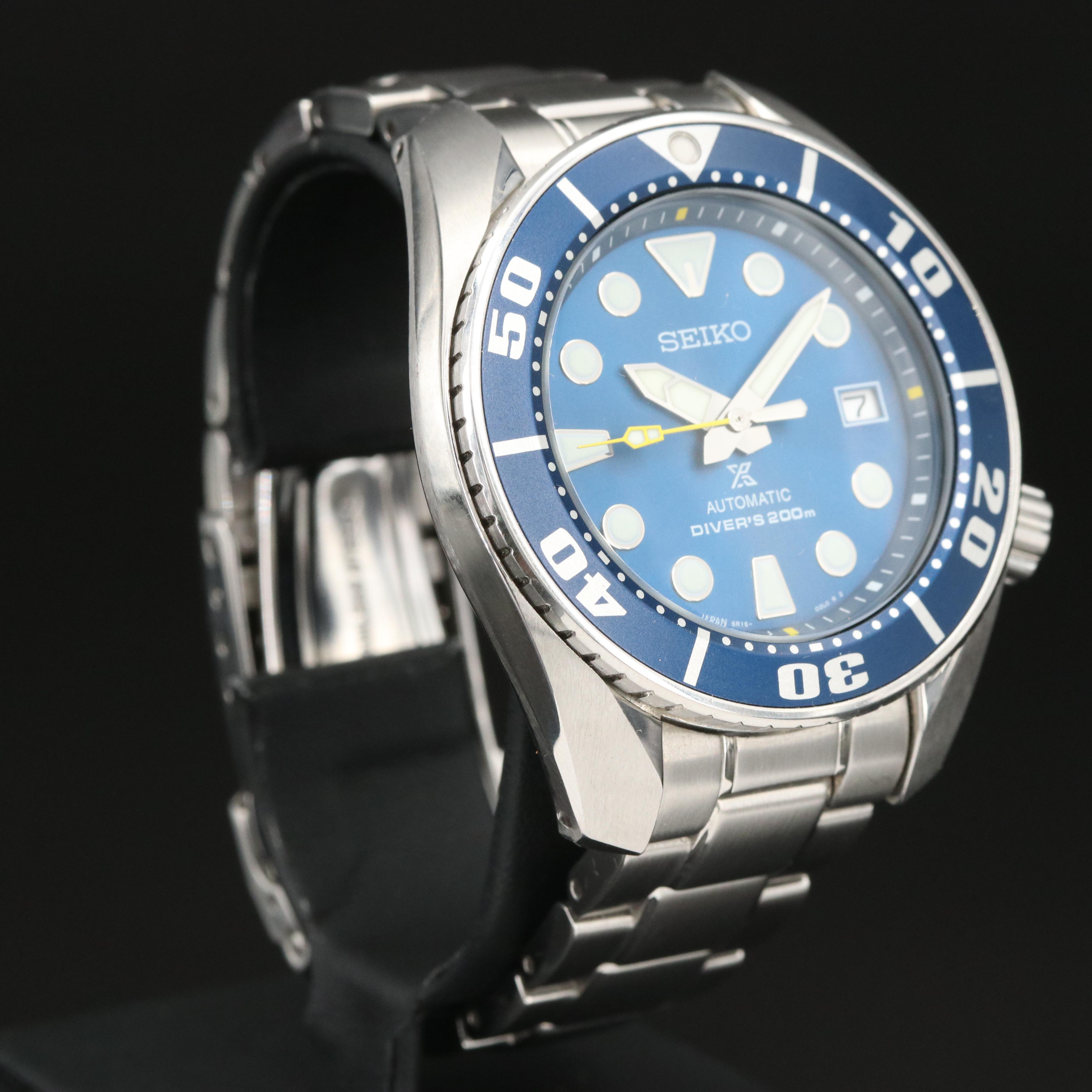 Seiko 200 Meters Diver's Automatic with Date Watch