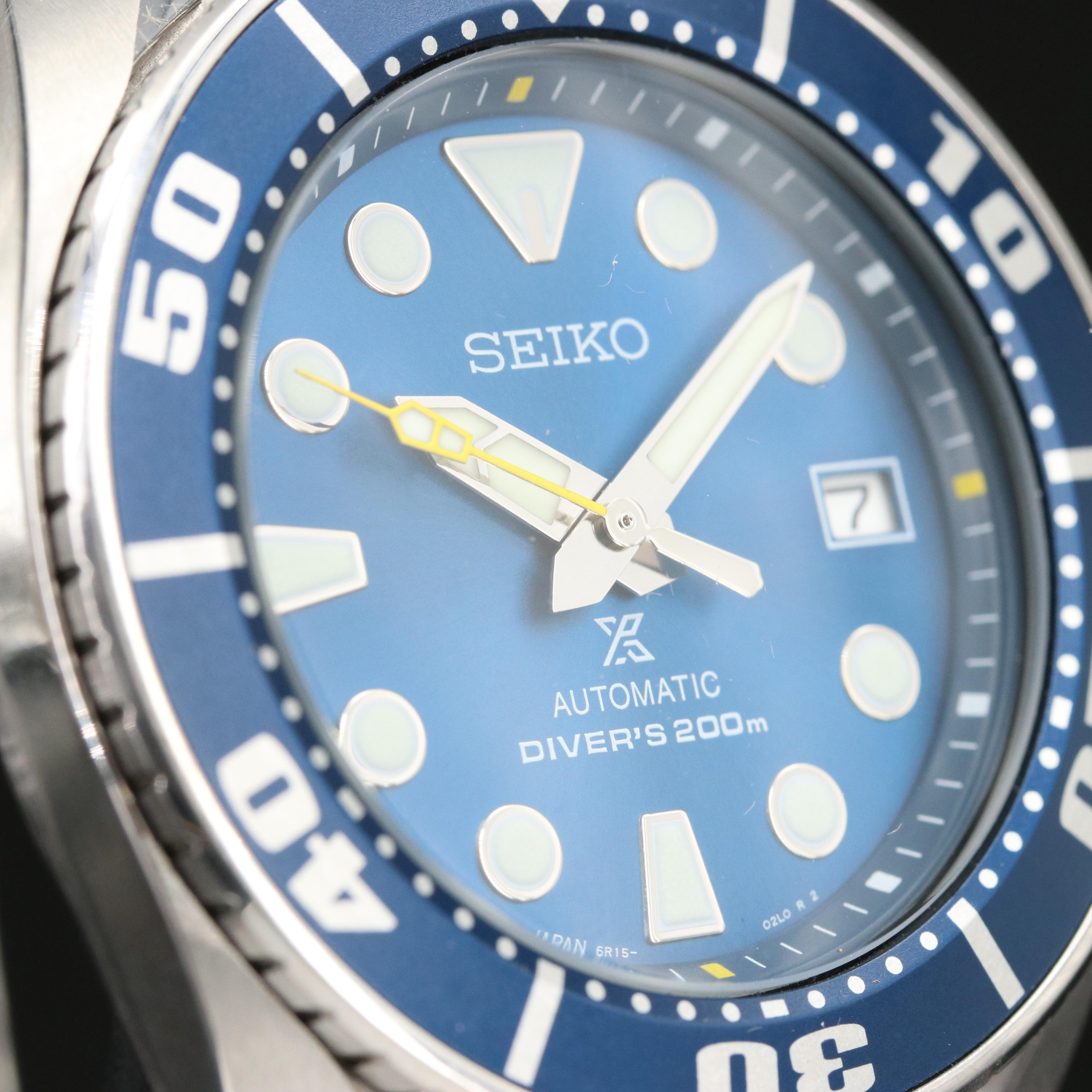Seiko 200 Meters Diver's Automatic with Date Watch