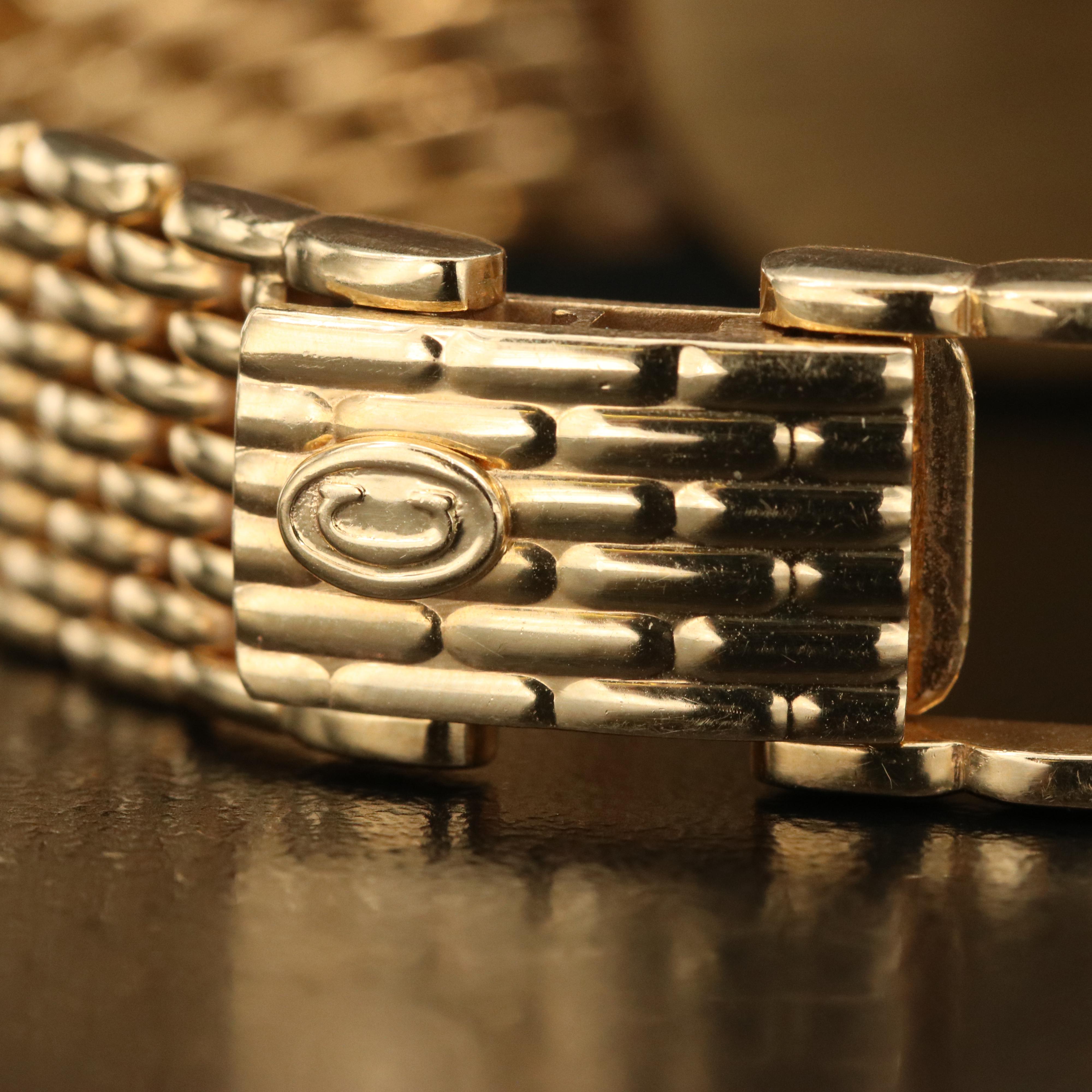 14K Concord Swiss Made Diamond Watch