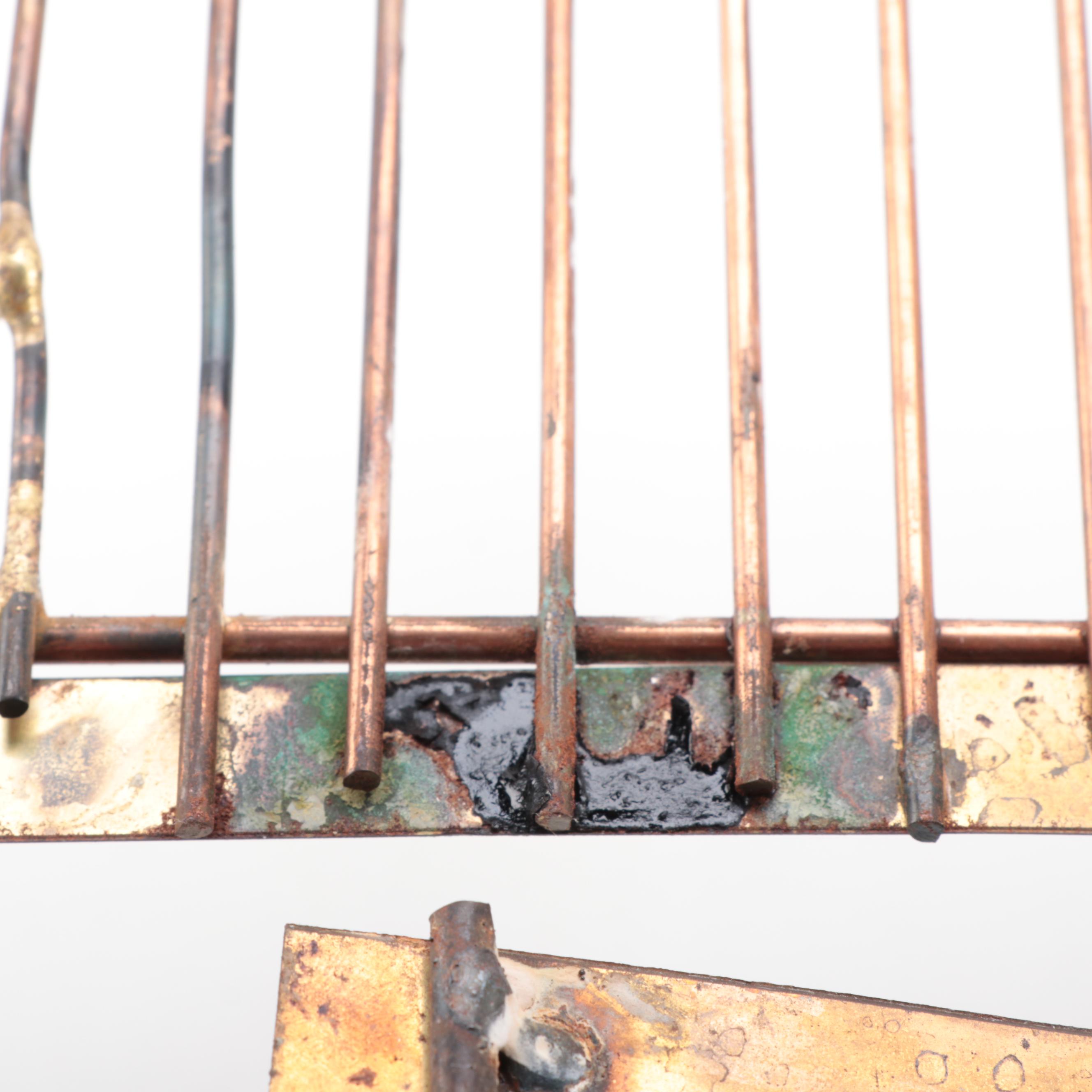 Curtis Jeré Copper and Brass Wall Sculpture