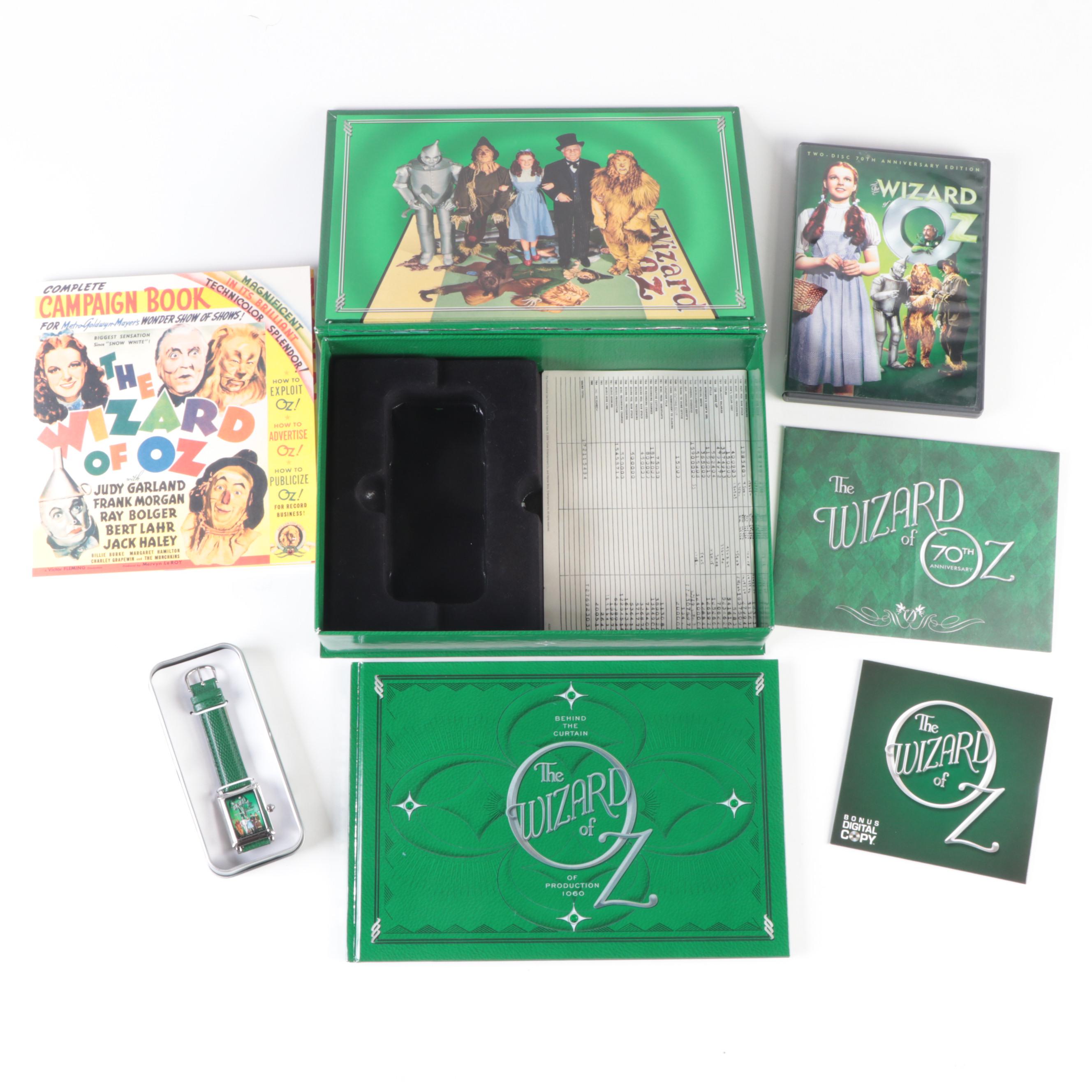 "The Wizard of Oz" 70th Anniversary DVD Box Set, "Tin Man" Jack Haley Signature