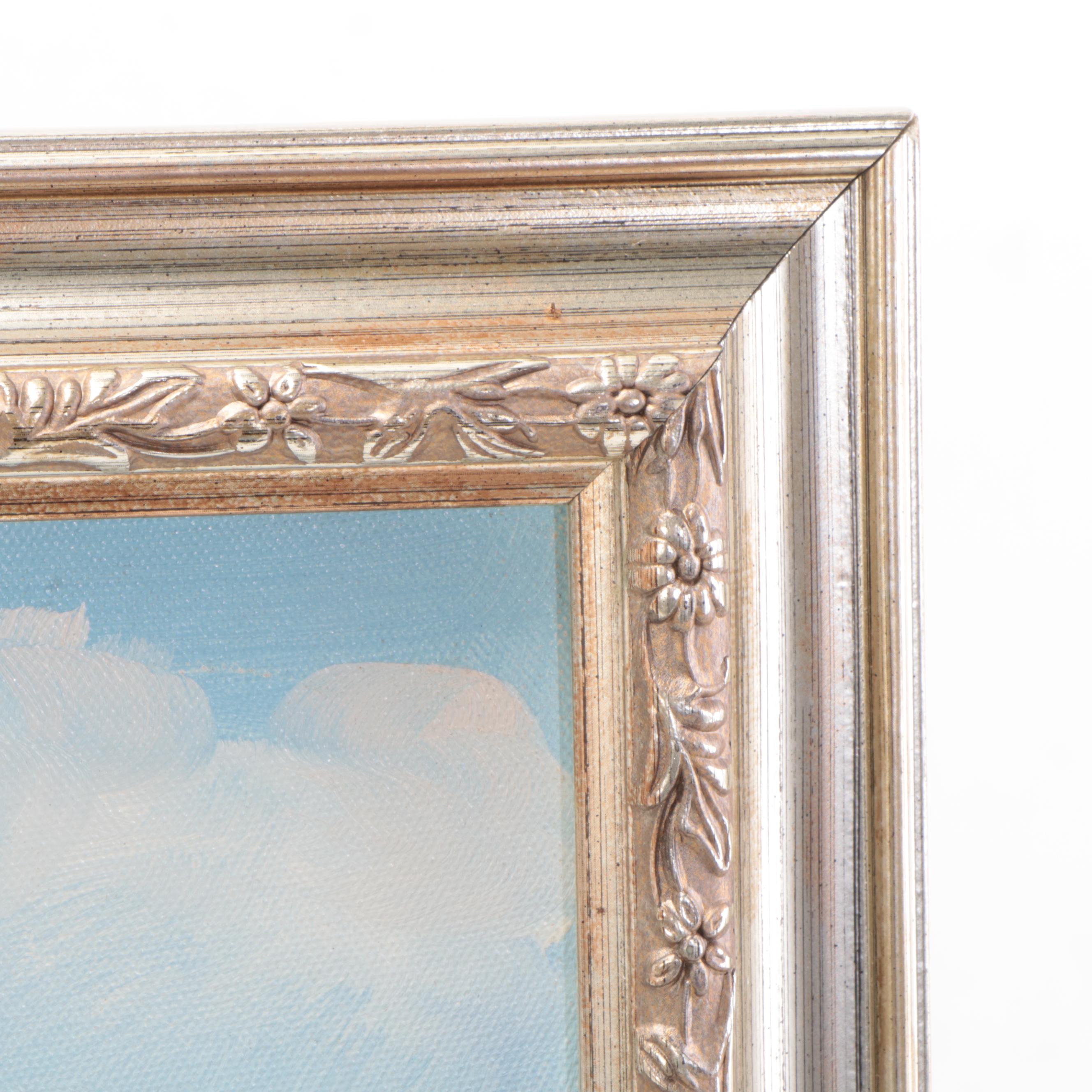 Forks Southern Country Landscape Oil Painting