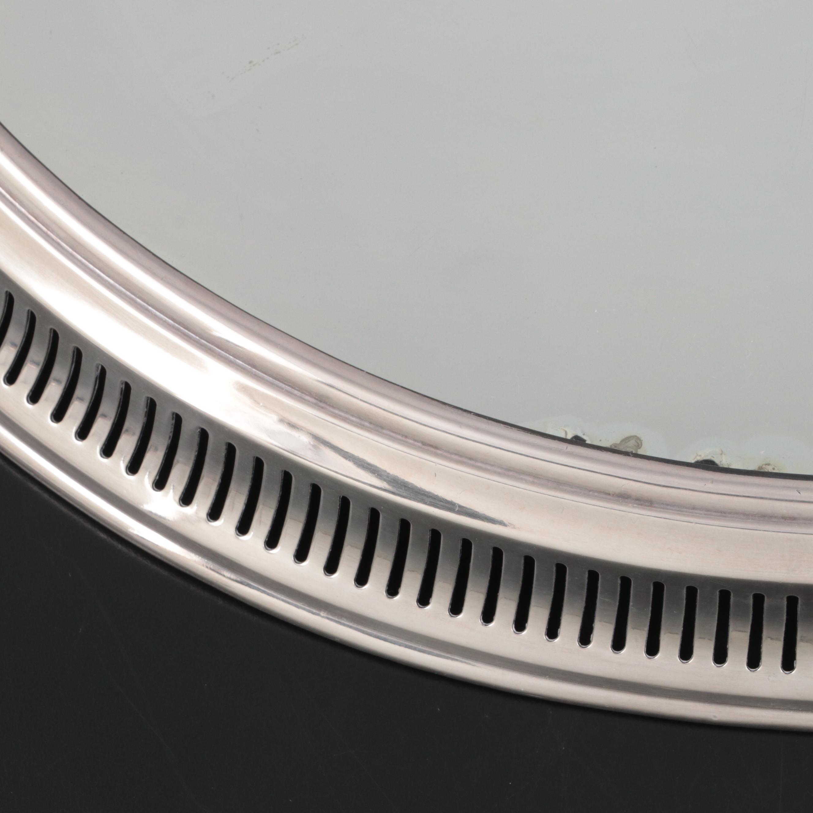 Wilcox Silver Plate Co. and Other Silver Plate Mirrored Plateaus