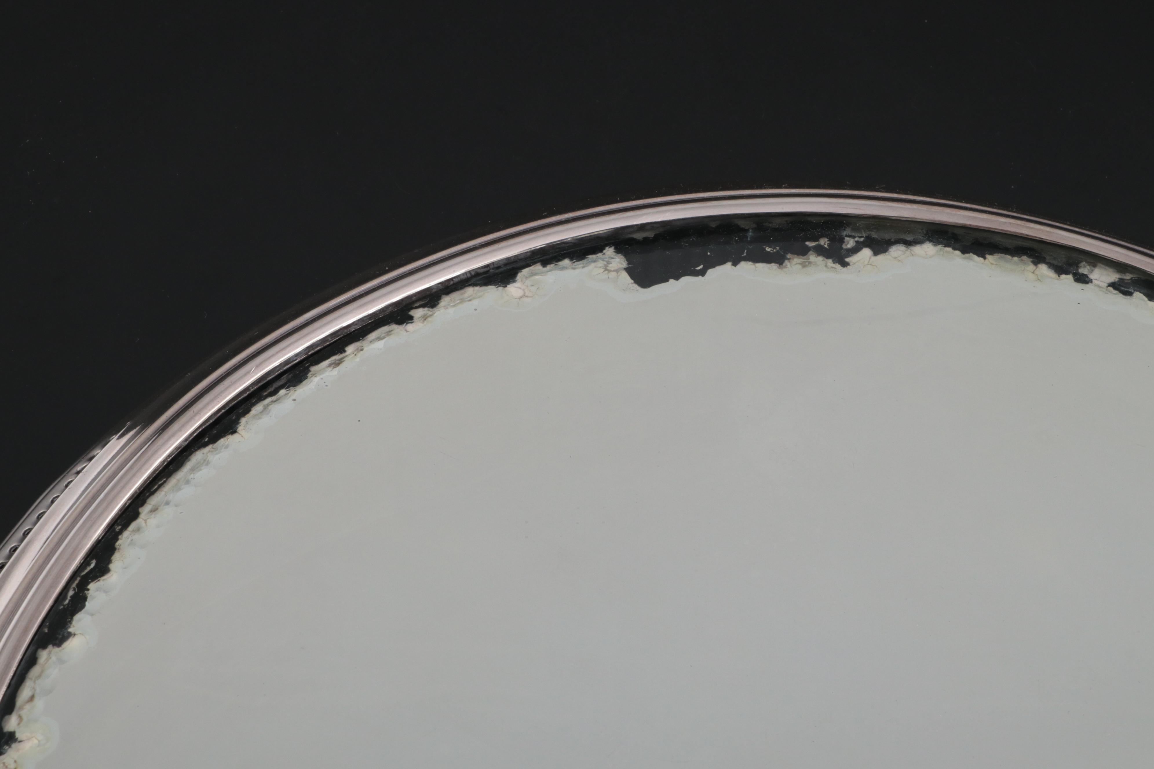 Wilcox Silver Plate Co. and Other Silver Plate Mirrored Plateaus