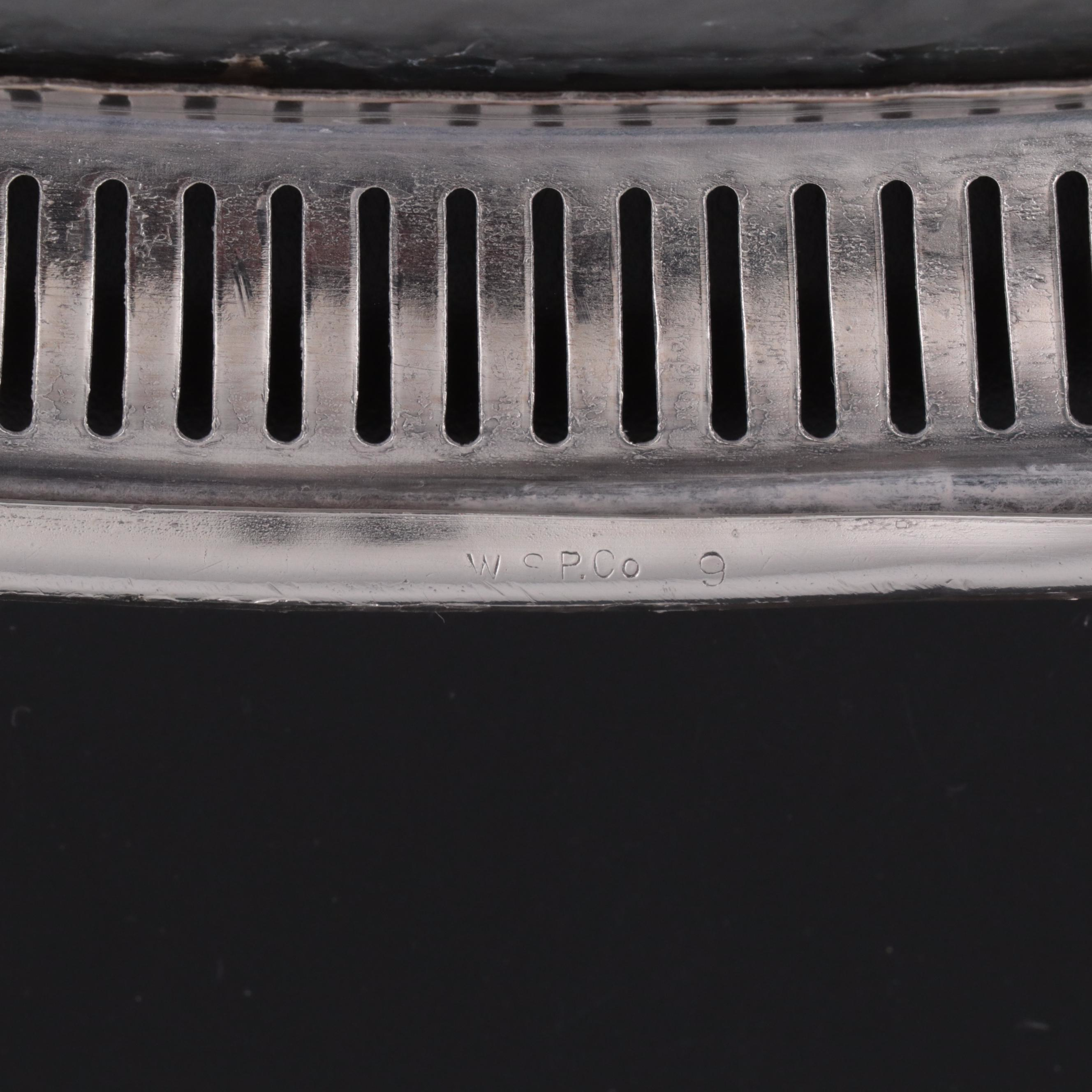 Wilcox Silver Plate Co. and Other Silver Plate Mirrored Plateaus