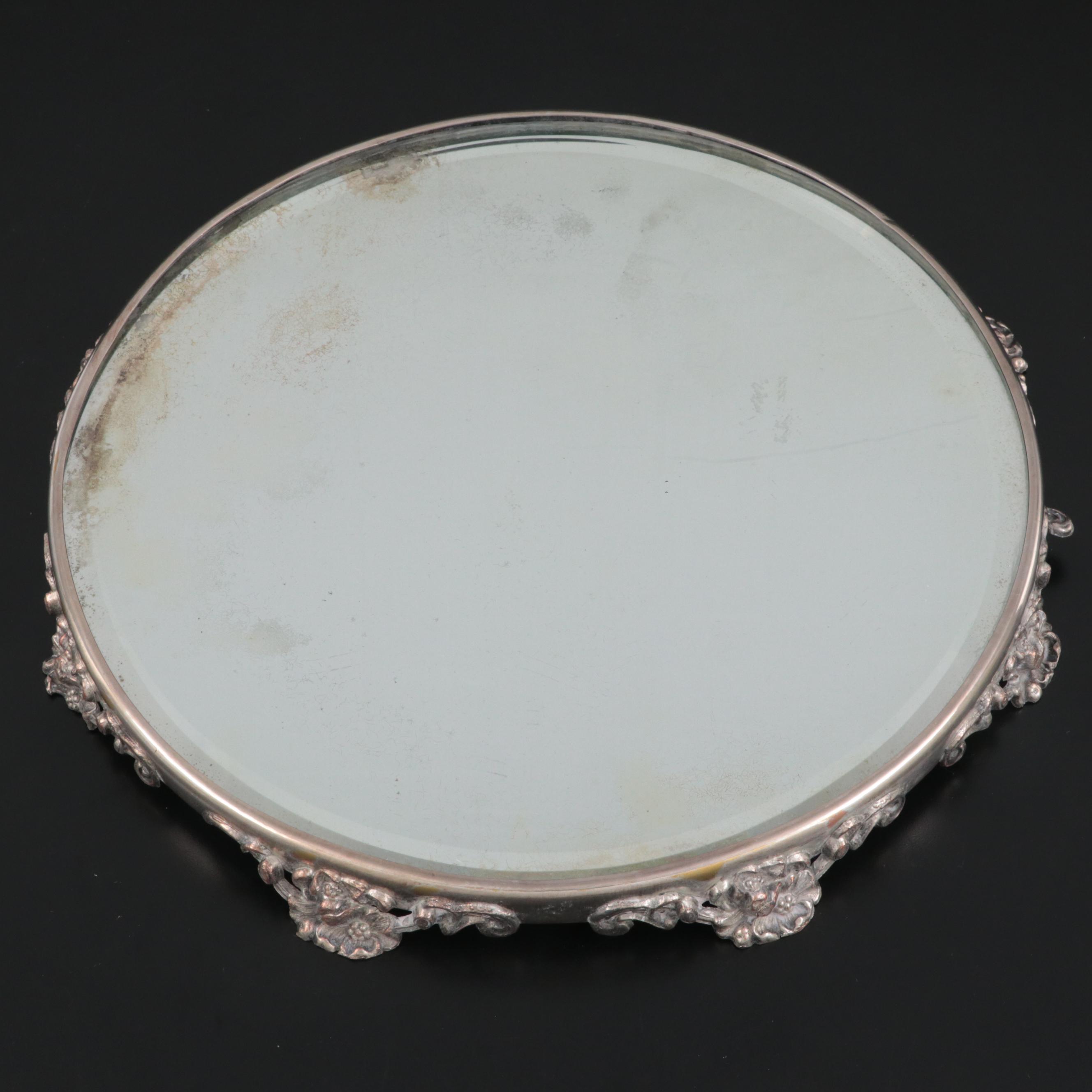 Wilcox Silver Plate Co. and Other Silver Plate Mirrored Plateaus