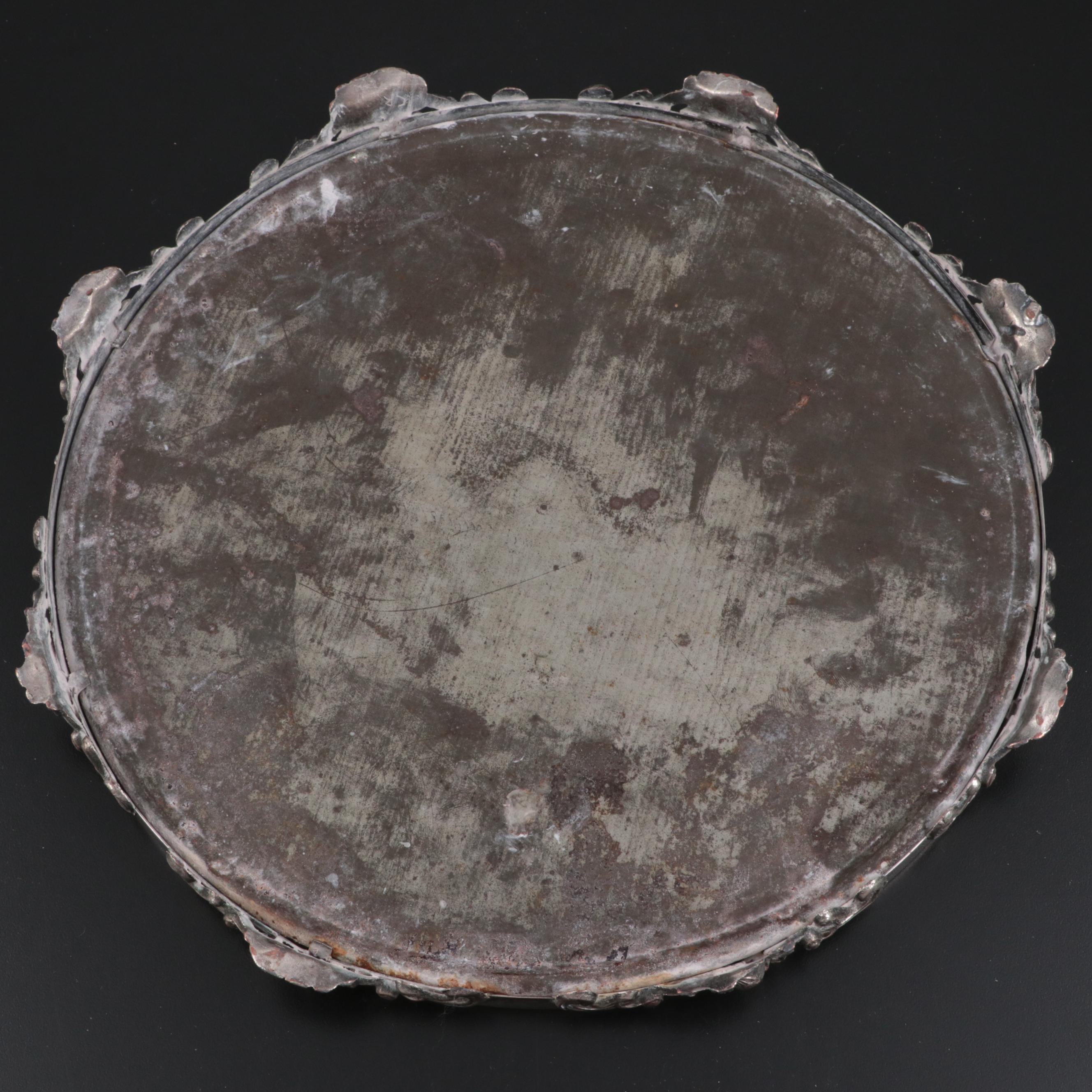 Wilcox Silver Plate Co. and Other Silver Plate Mirrored Plateaus