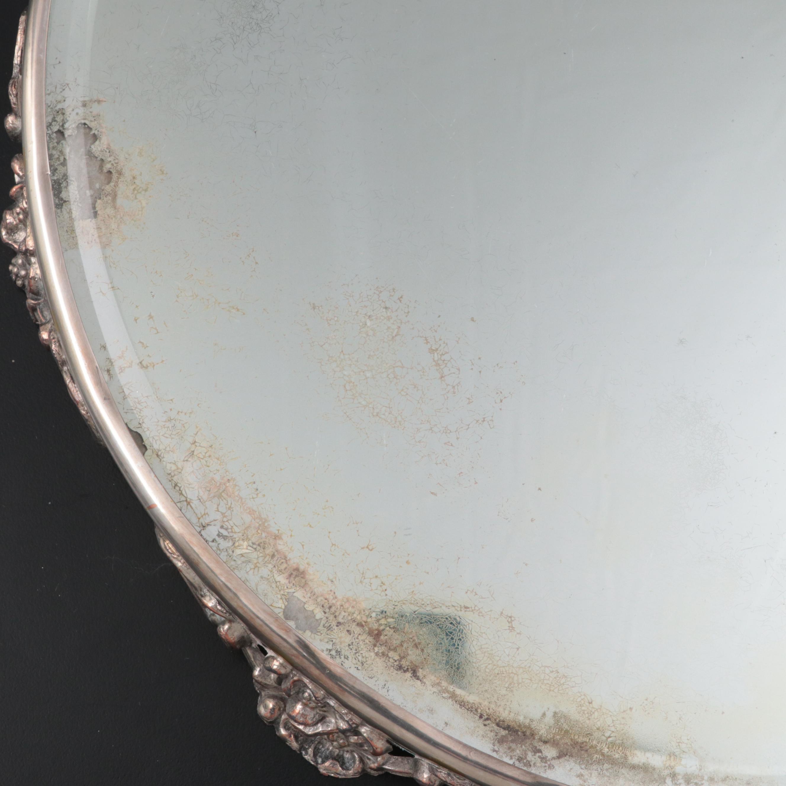 Wilcox Silver Plate Co. and Other Silver Plate Mirrored Plateaus