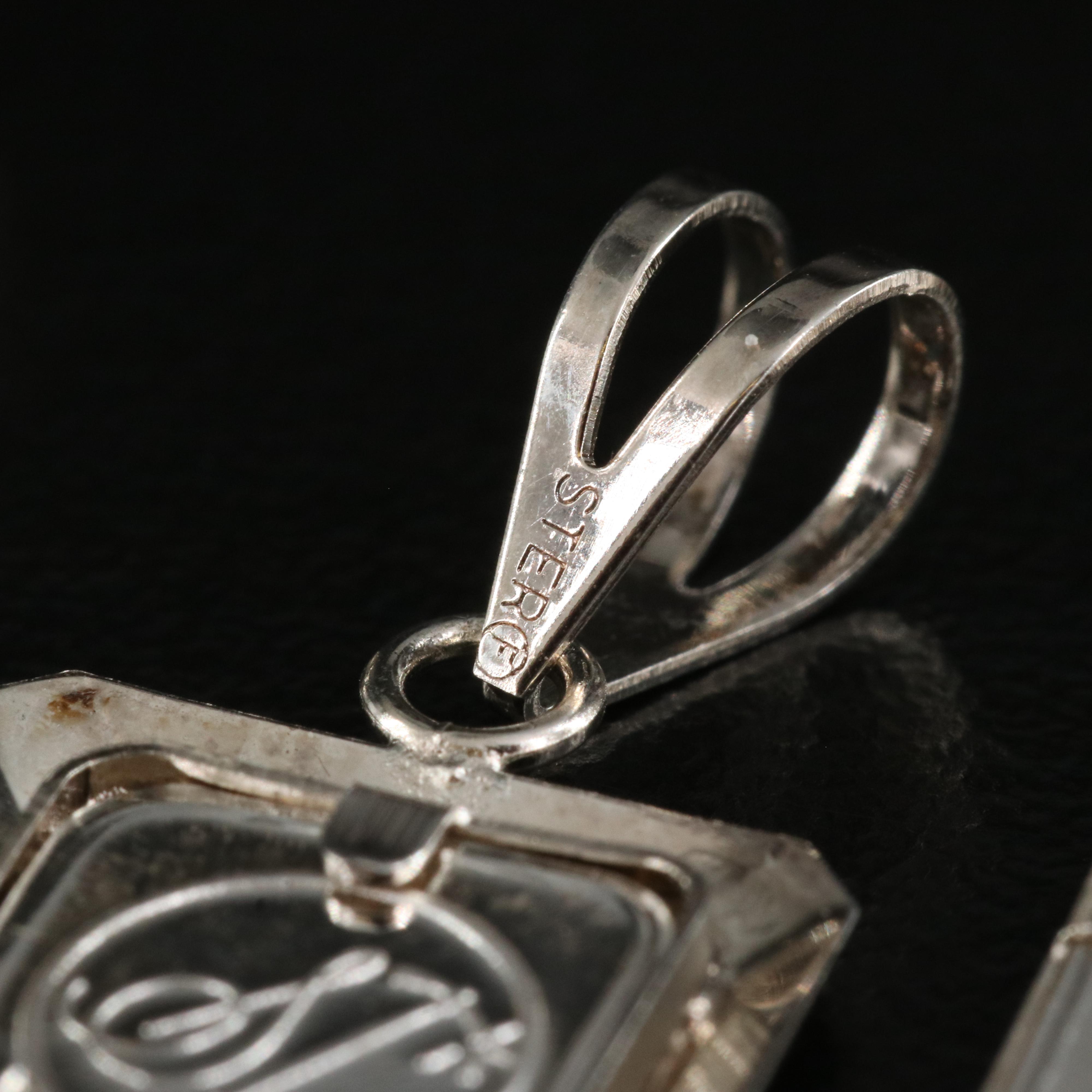Fine Silver Ingot Pendants