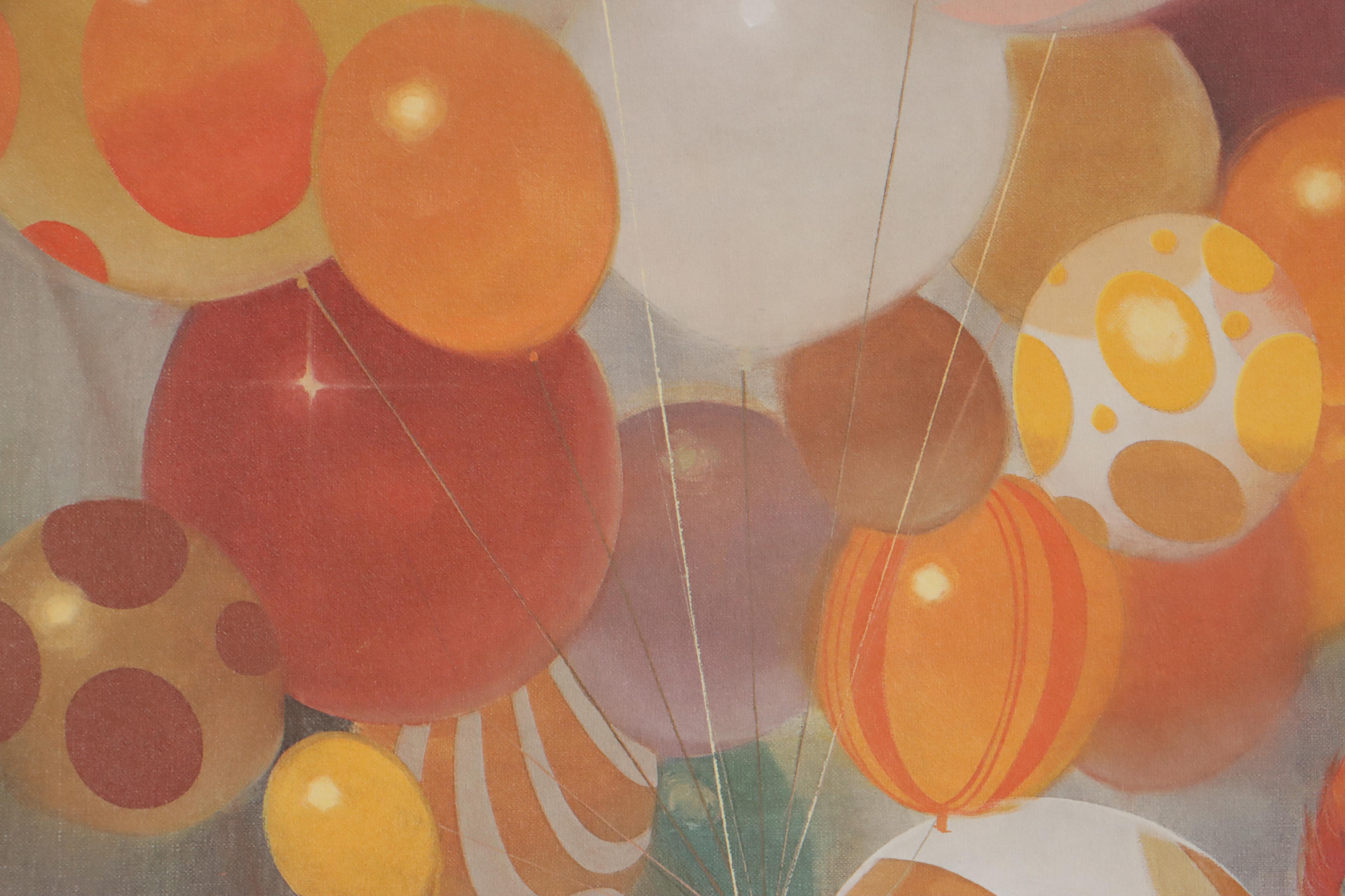 Donald Zolan Offset Lithograph "The Marvelous Magical Clown," Circa 1978