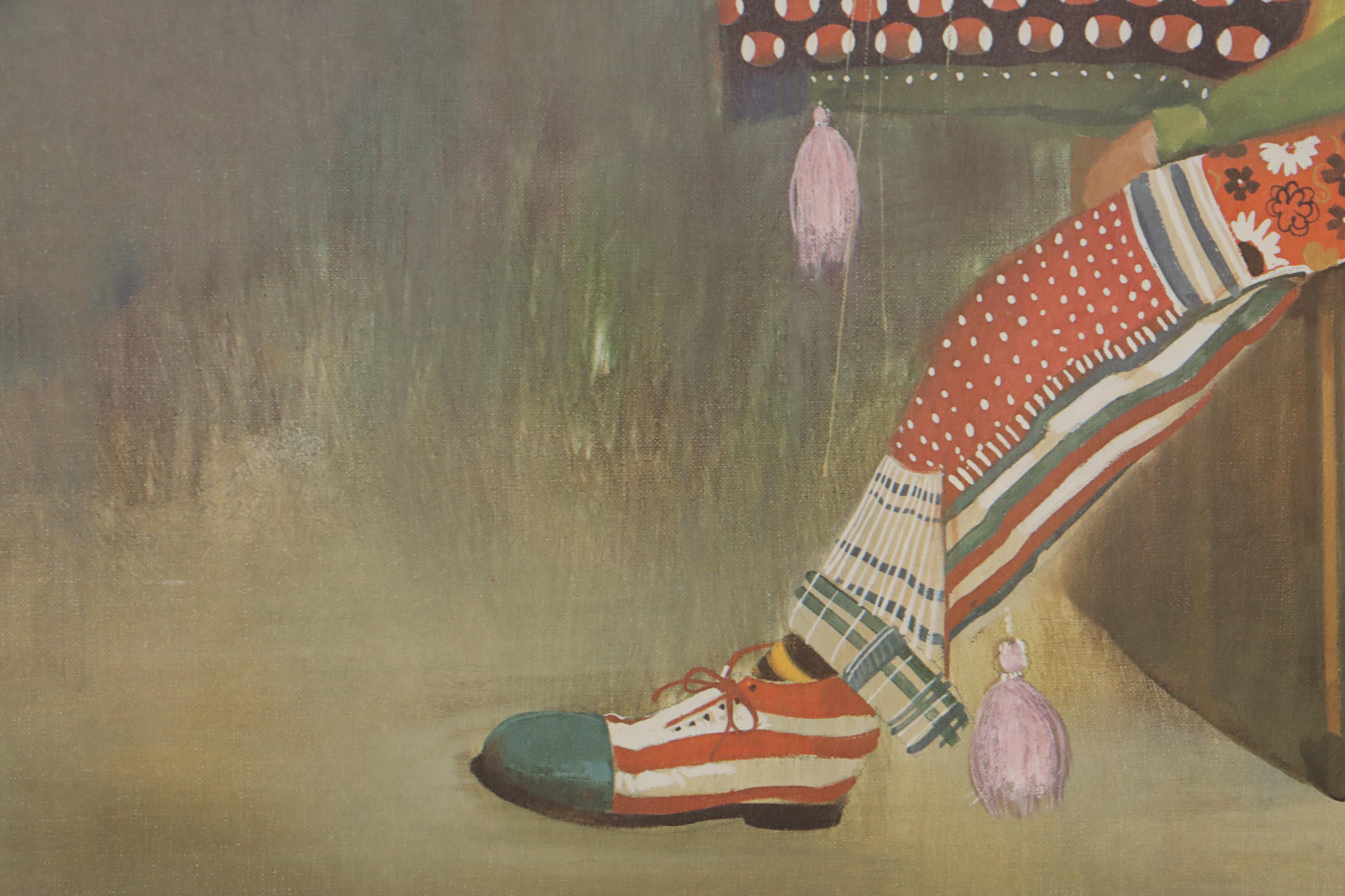 Donald Zolan Offset Lithograph "The Marvelous Magical Clown," Circa 1978