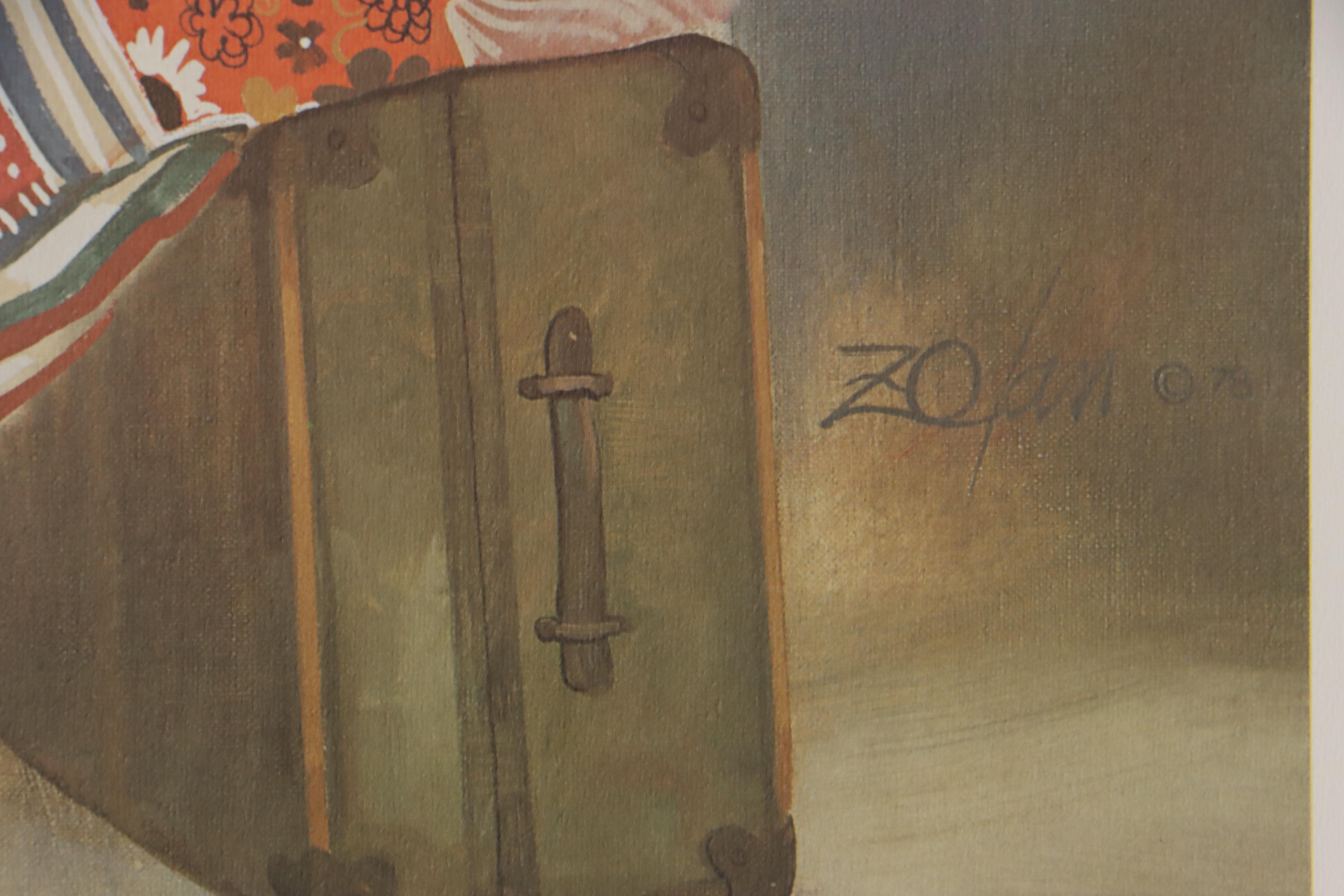 Donald Zolan Offset Lithograph "The Marvelous Magical Clown," Circa 1978