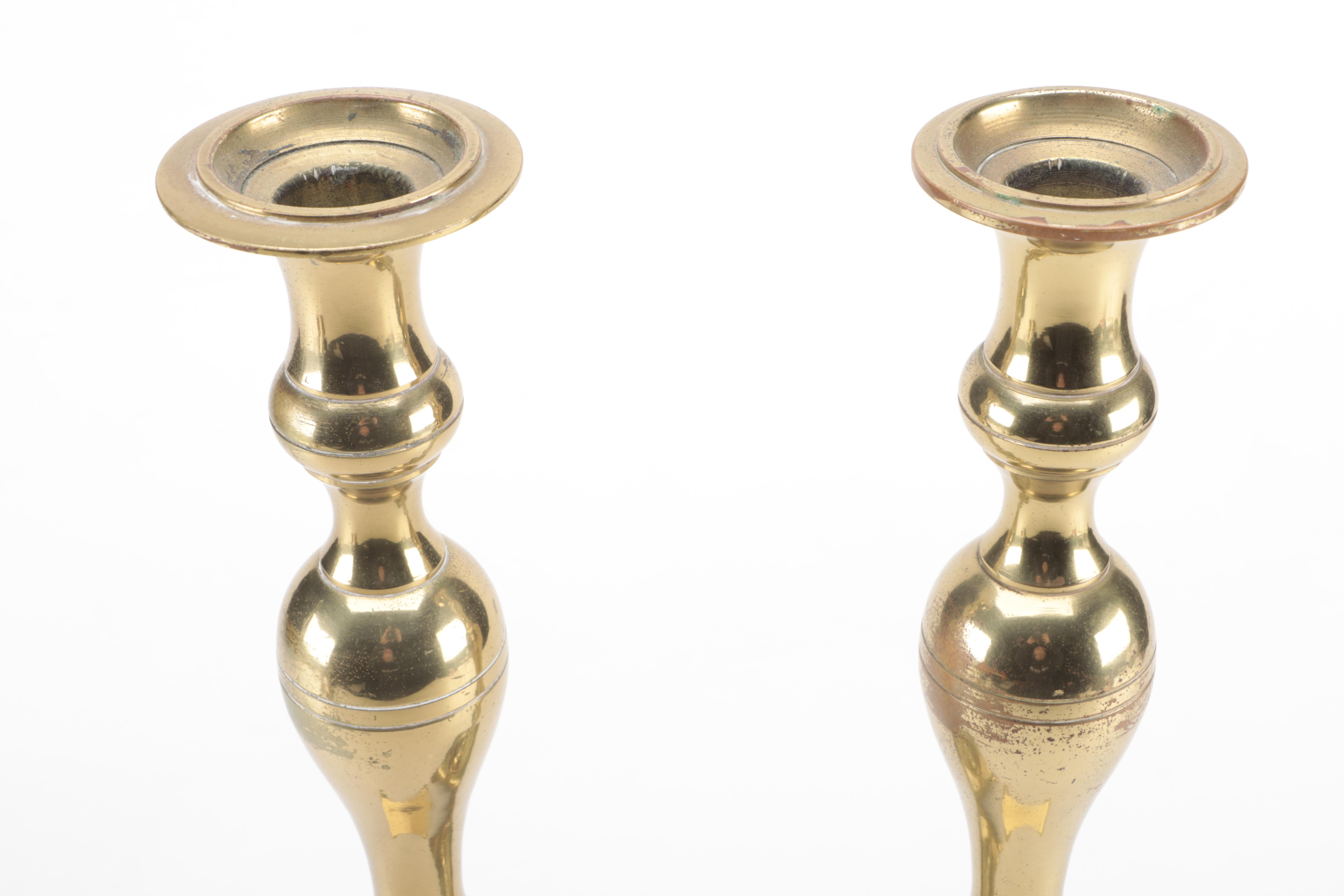 Brass Baluster Candlestick Collection
