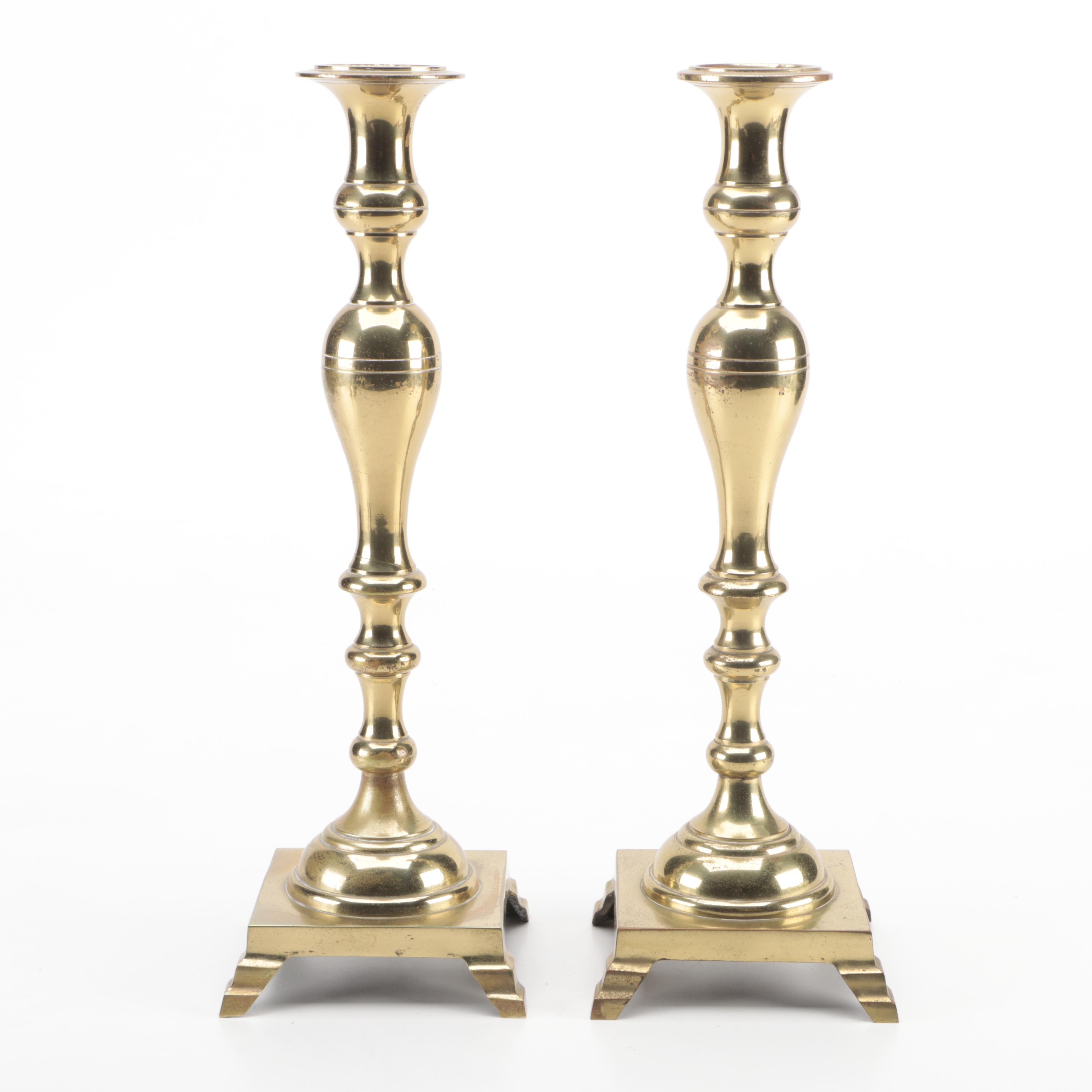 Brass Baluster Candlestick Collection