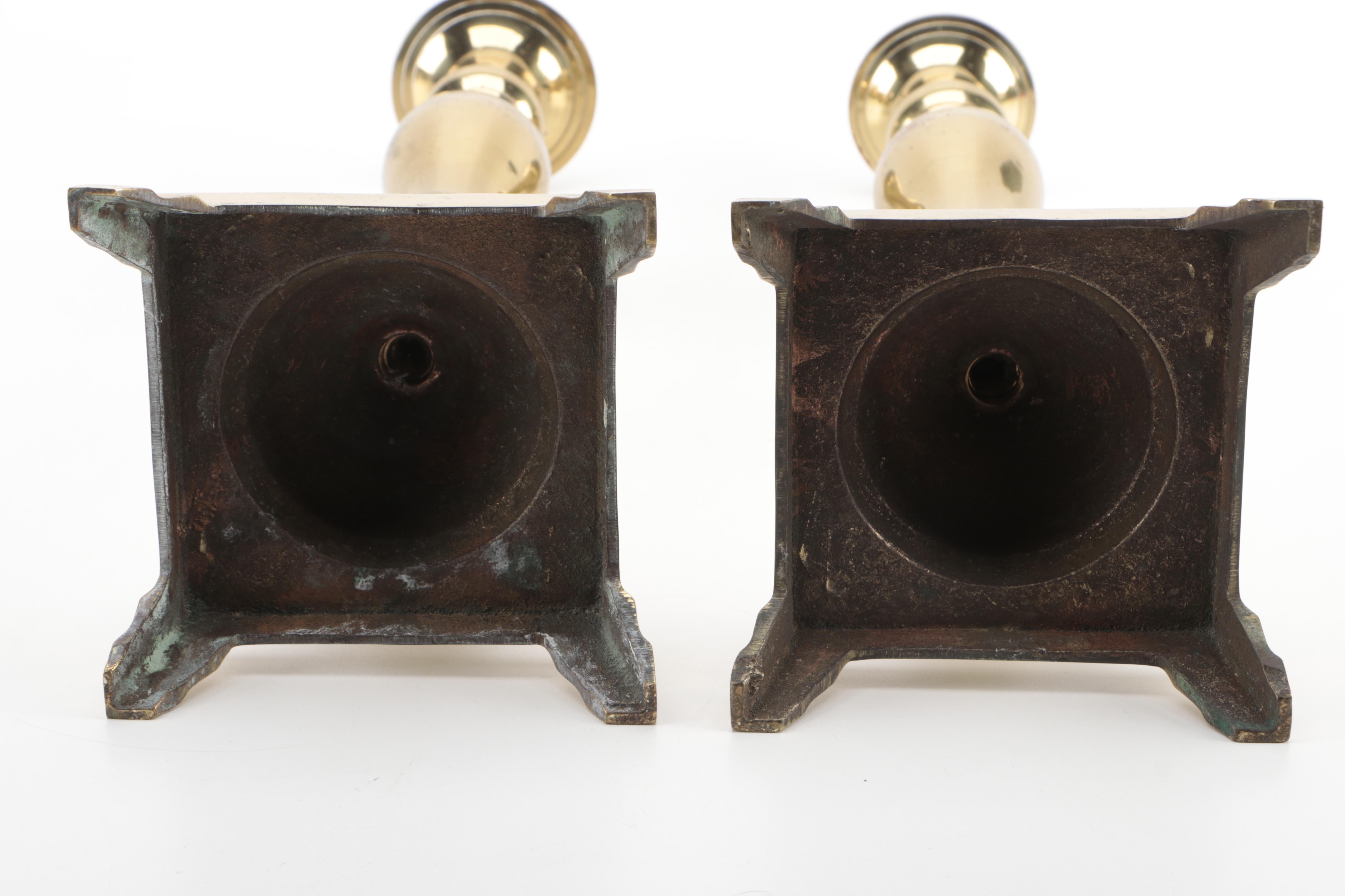 Brass Baluster Candlestick Collection