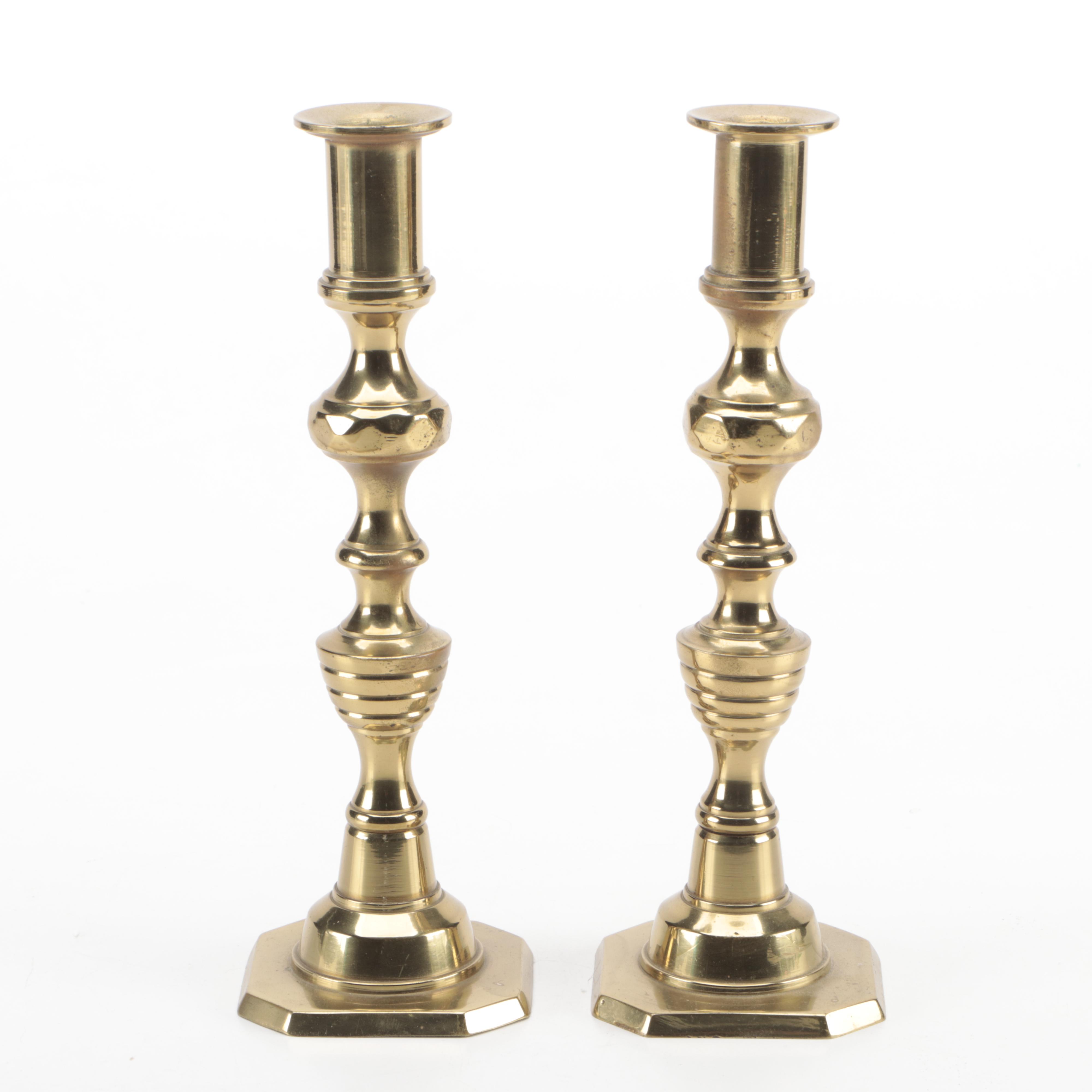 Brass Baluster Candlestick Collection