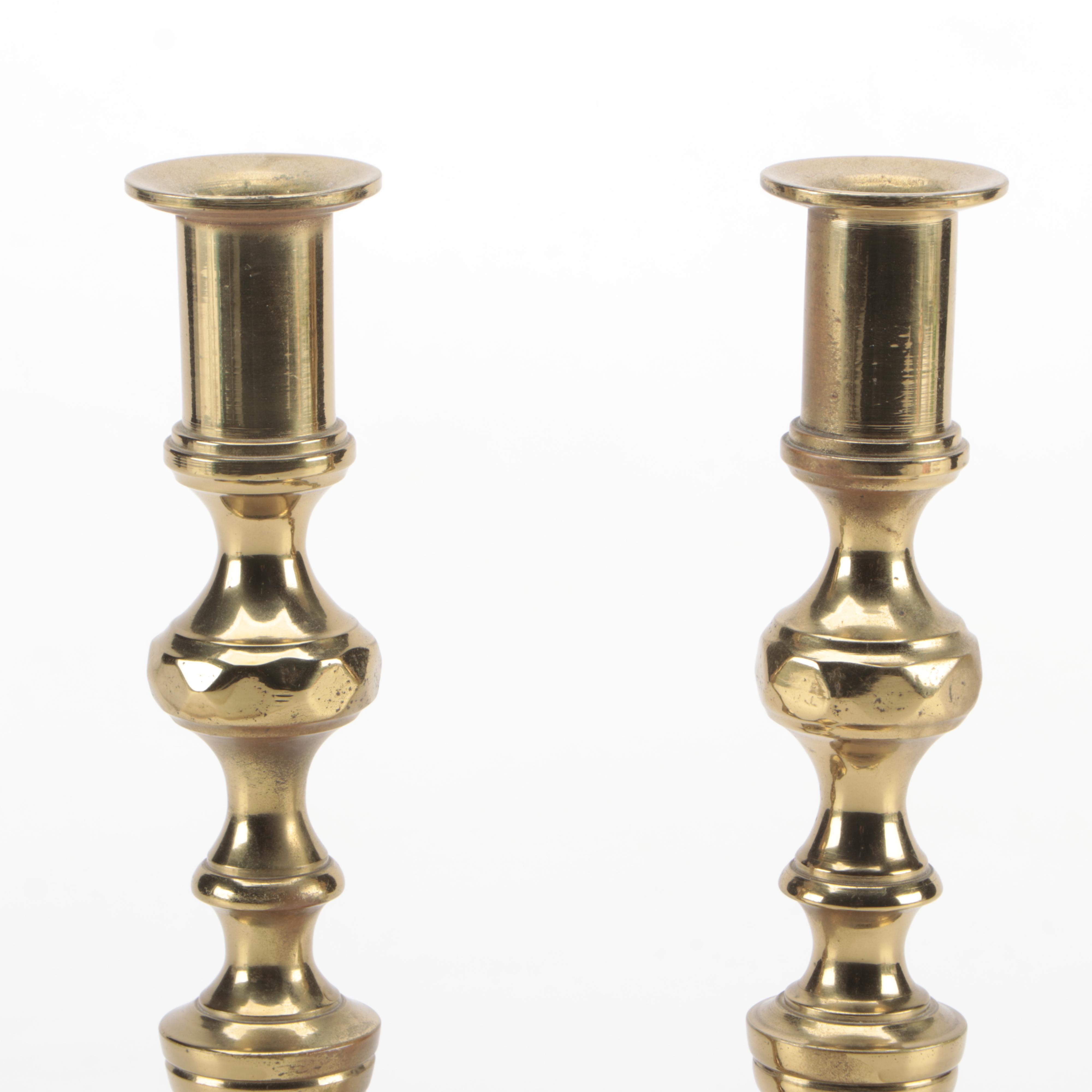 Brass Baluster Candlestick Collection