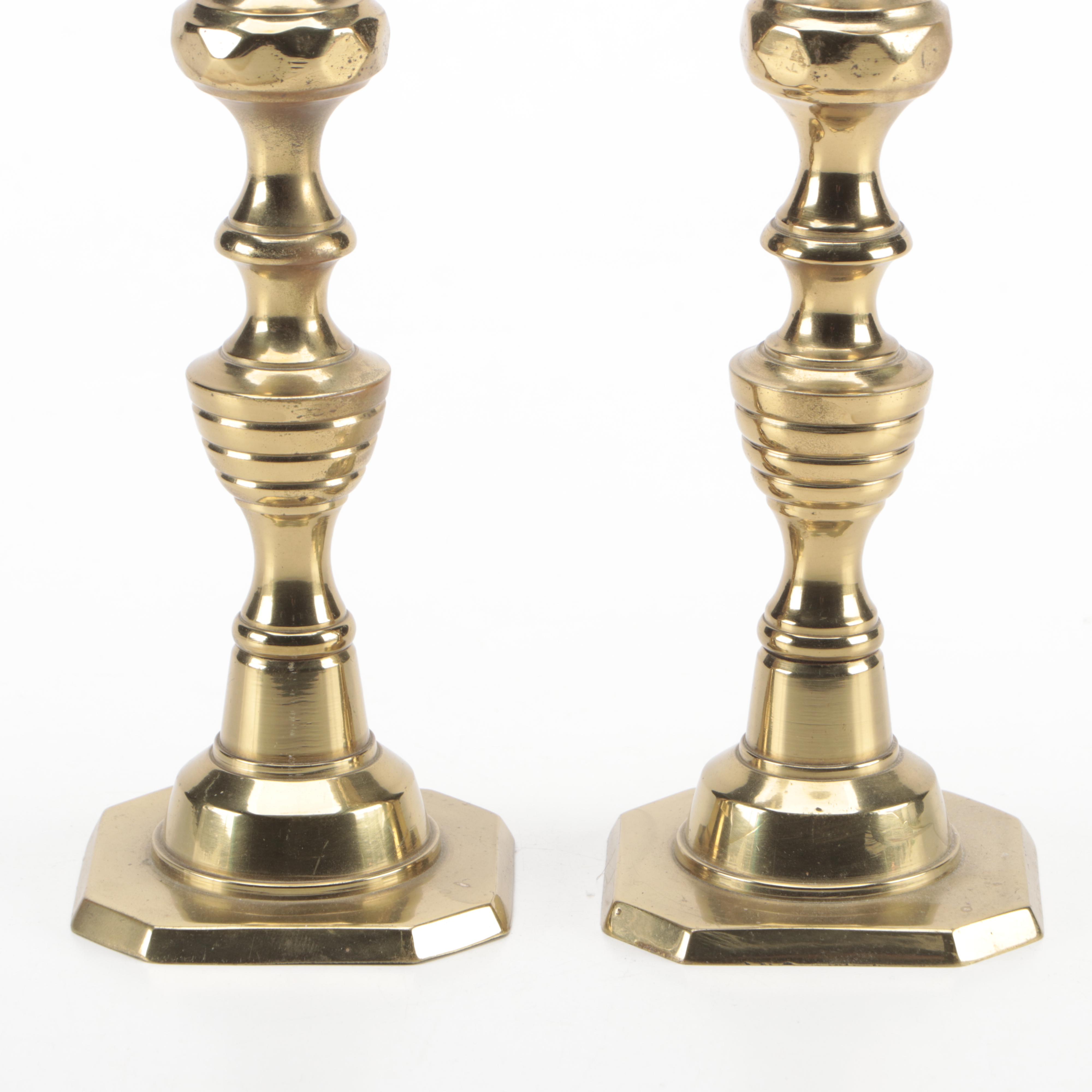 Brass Baluster Candlestick Collection